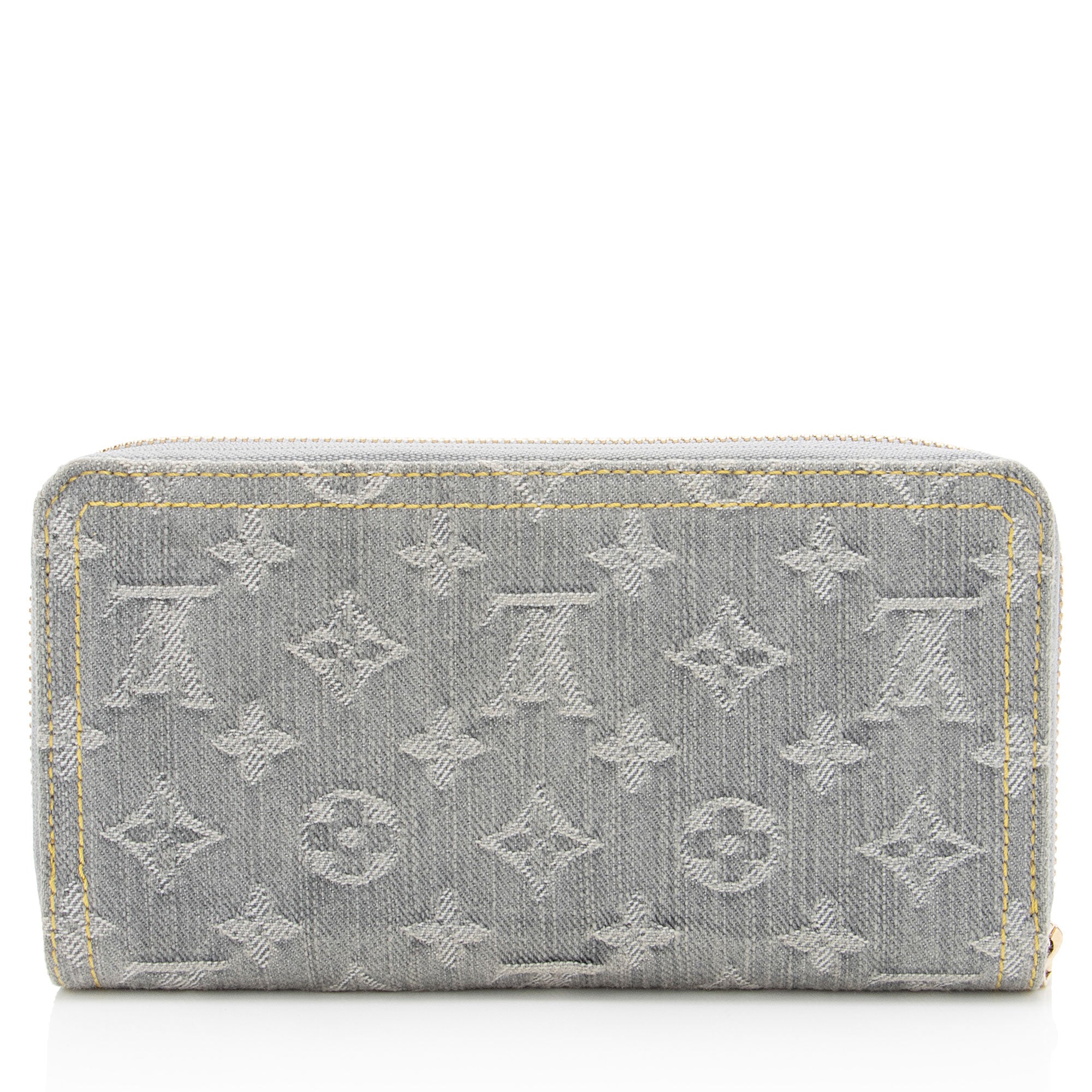 Louis Vuitton Monogram Denim NM Zippy Wallet
