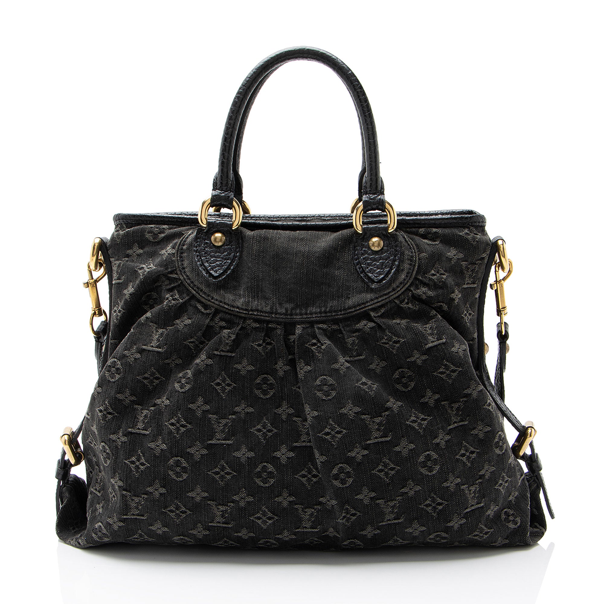 Louis Vuitton Monogram Denim Neo Cabby GM Satchel