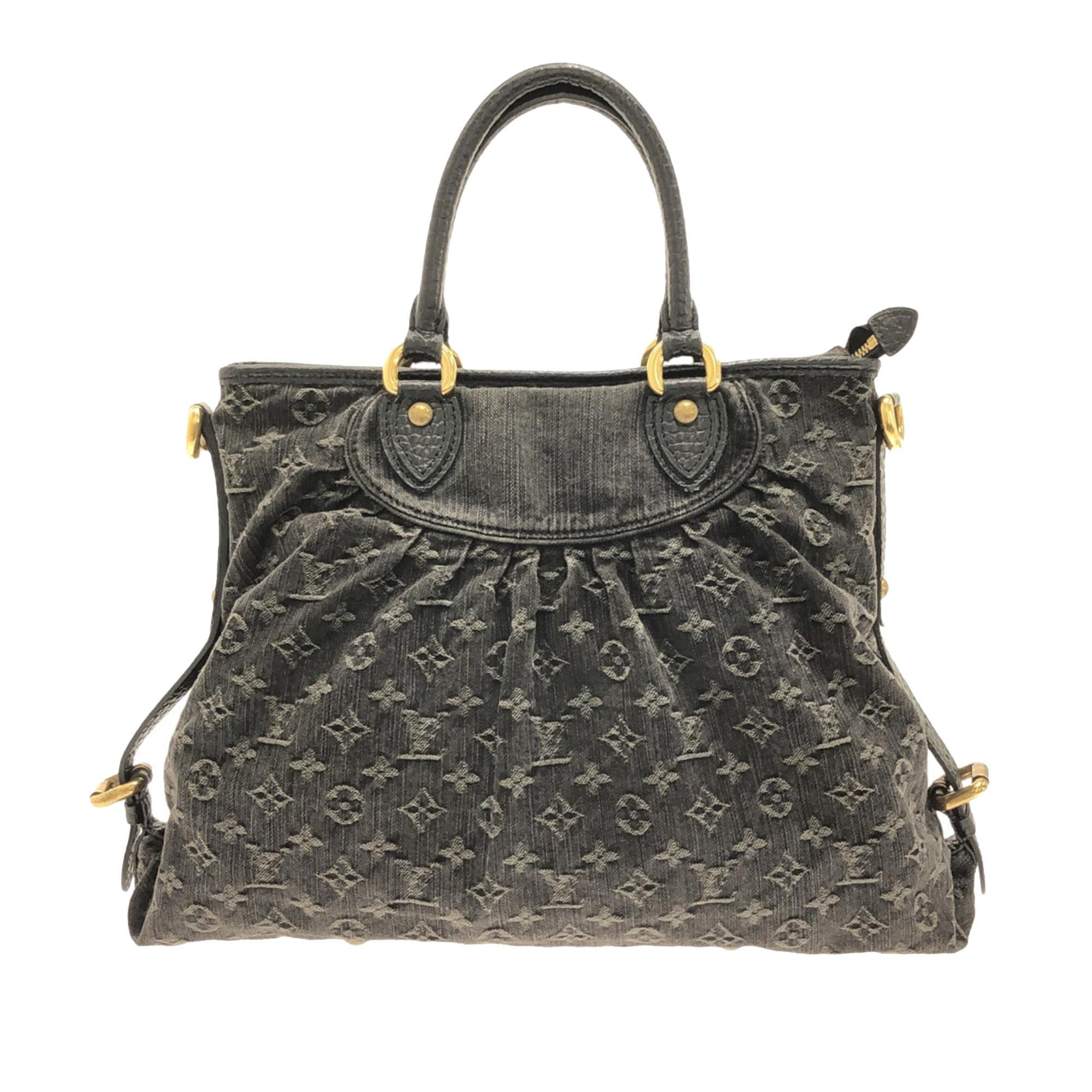 Louis Vuitton Monogram Denim Neo Cabby GM (SHG-DTjZDf)