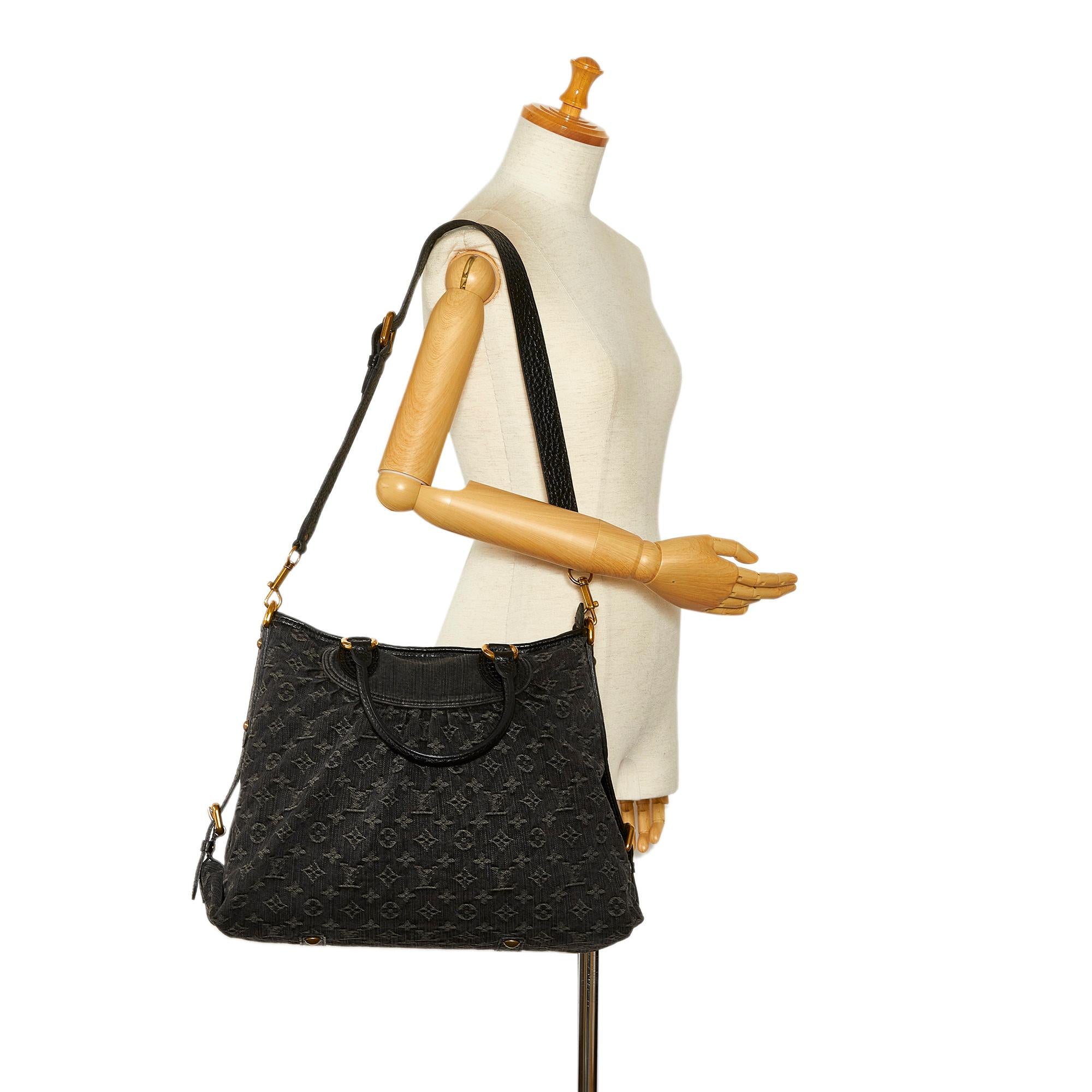 Louis Vuitton Monogram Denim Neo Cabby GM (SHG-iarEEi)