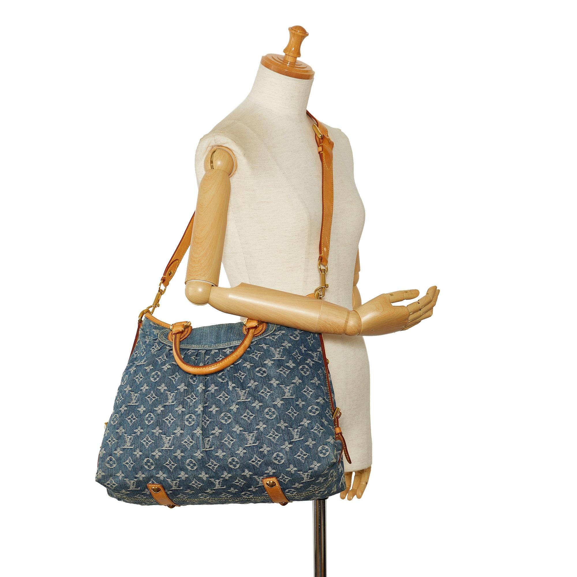 Louis Vuitton Monogram Denim Neo Cabby GM (SHG-z5FFww)