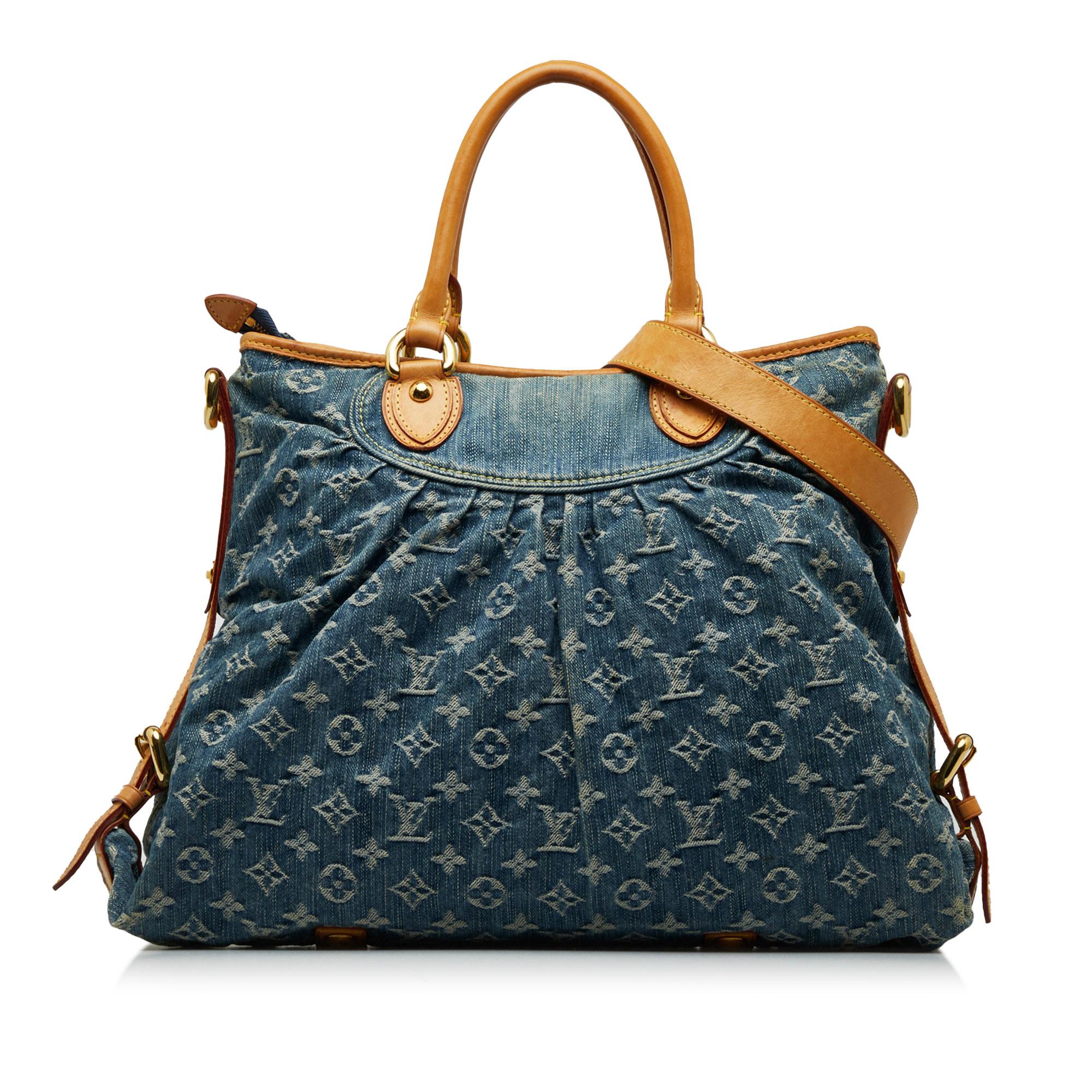 Louis Vuitton Monogram Denim Neo Cabby GM (SHG-z5FFww)