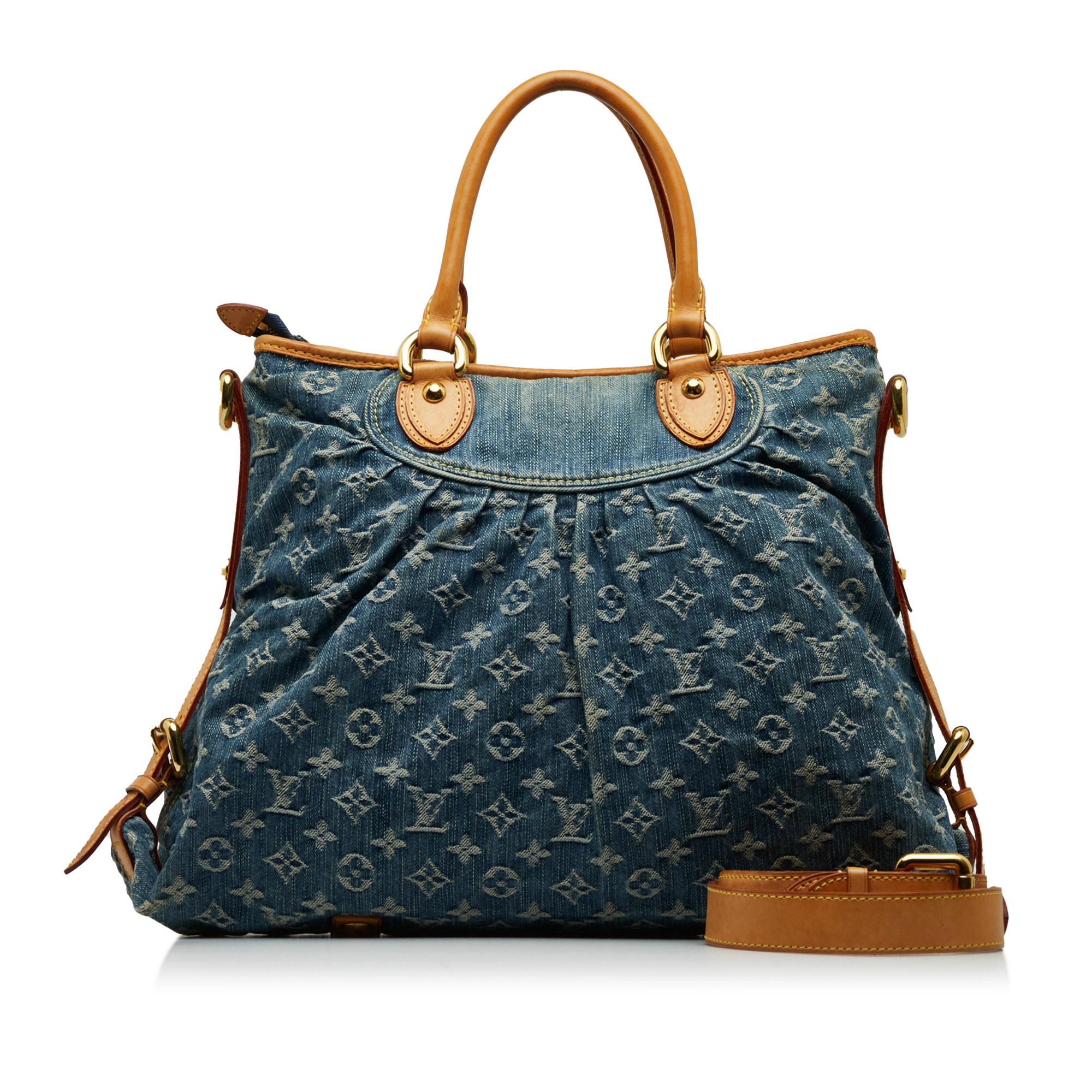 Louis Vuitton Monogram Denim Neo Cabby GM (SHG-z5FFww)