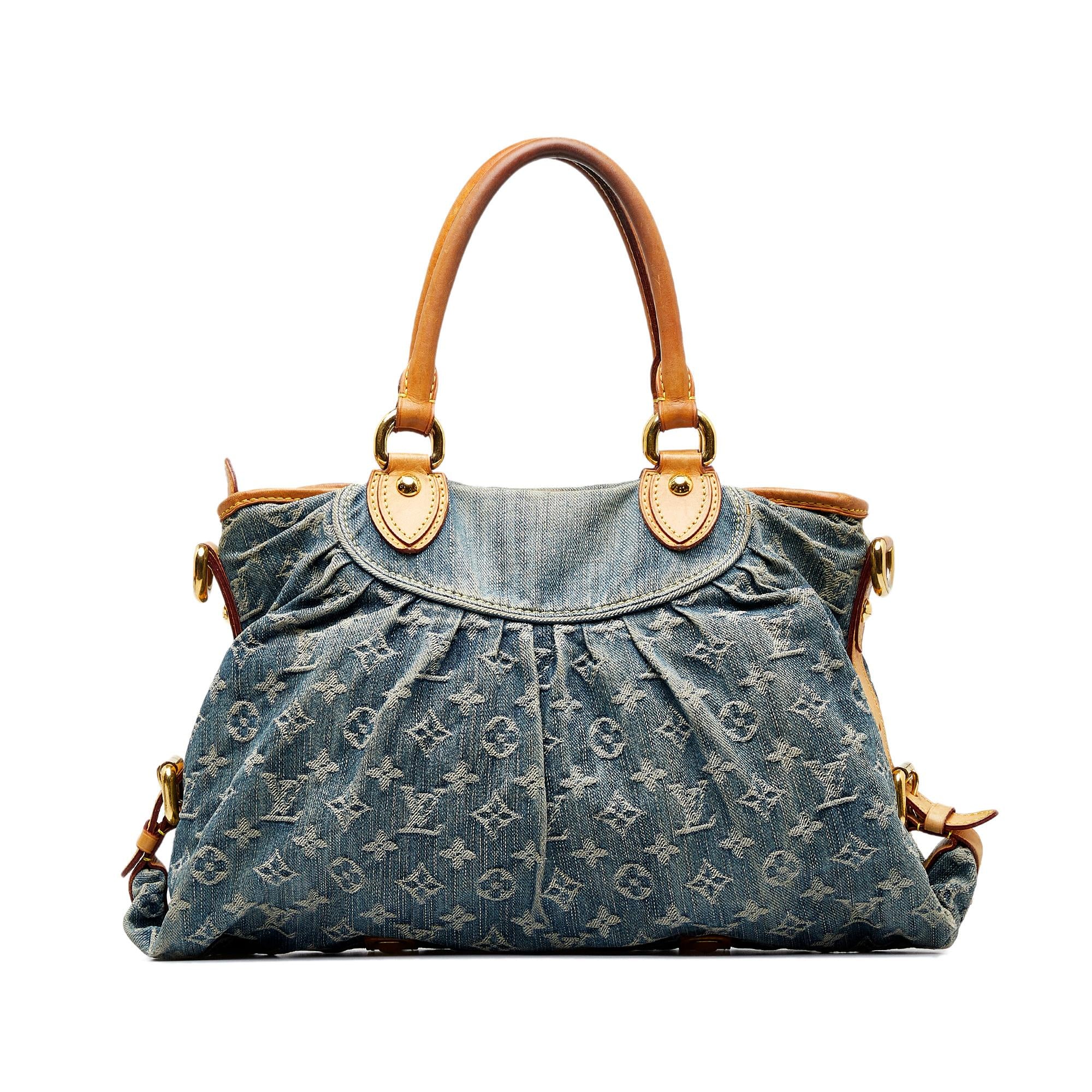 Louis Vuitton Monogram Denim Neo Cabby MM (SHG-bYQHaz)