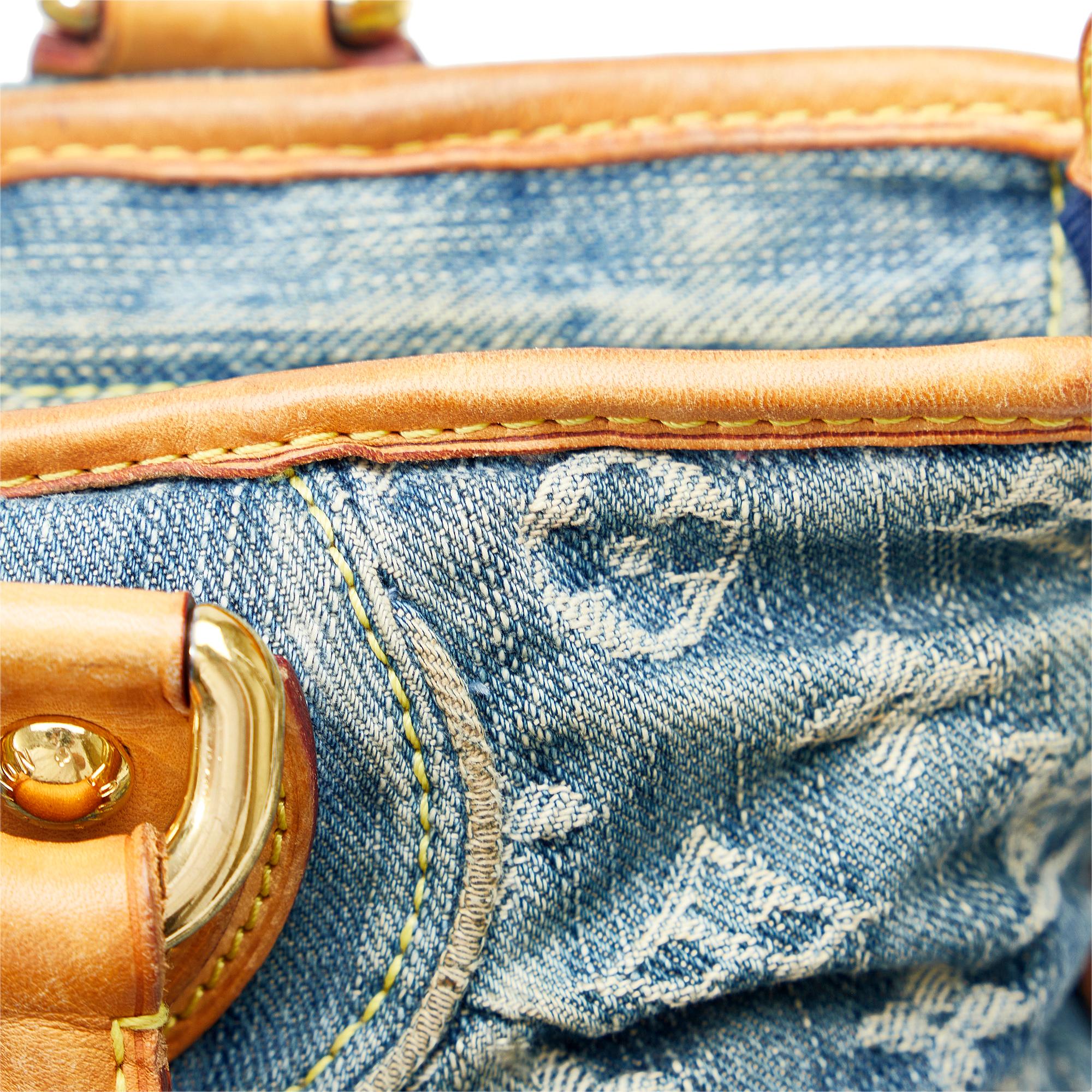 Louis Vuitton Monogram Denim Neo Cabby MM (SHG-bYQHaz)