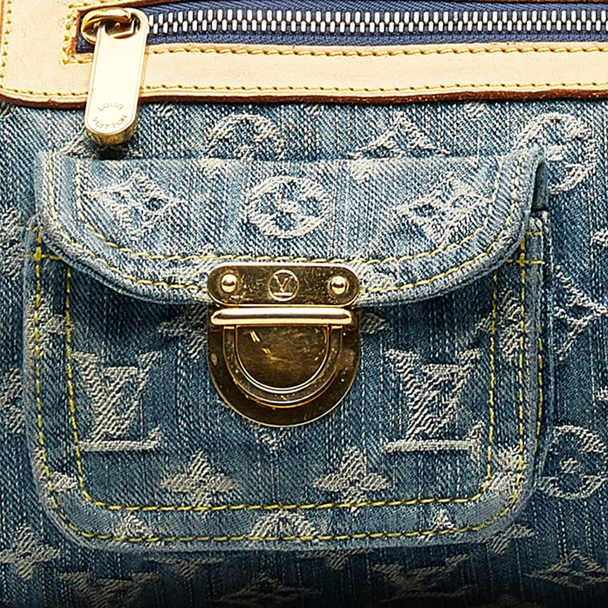 Louis Vuitton Monogram Denim Neo Speedy 30 (SHG-QgCgr2)