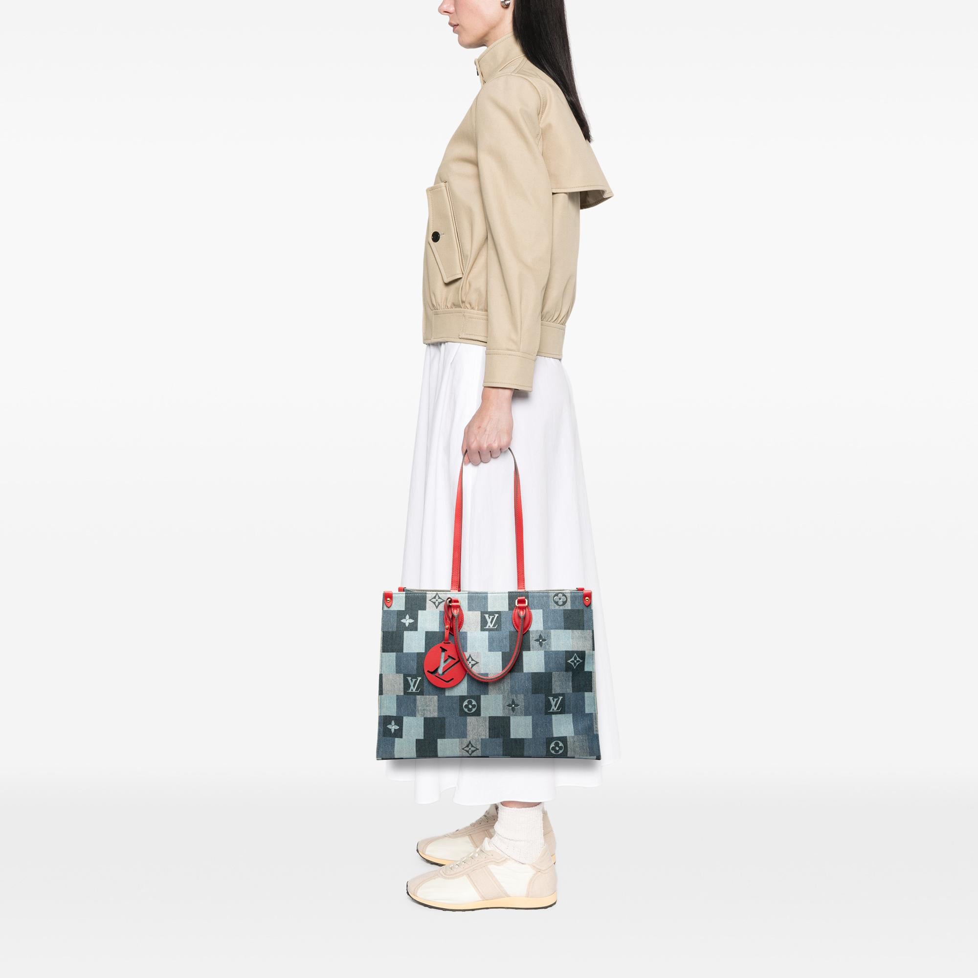 Louis Vuitton Monogram Denim Onthego GM