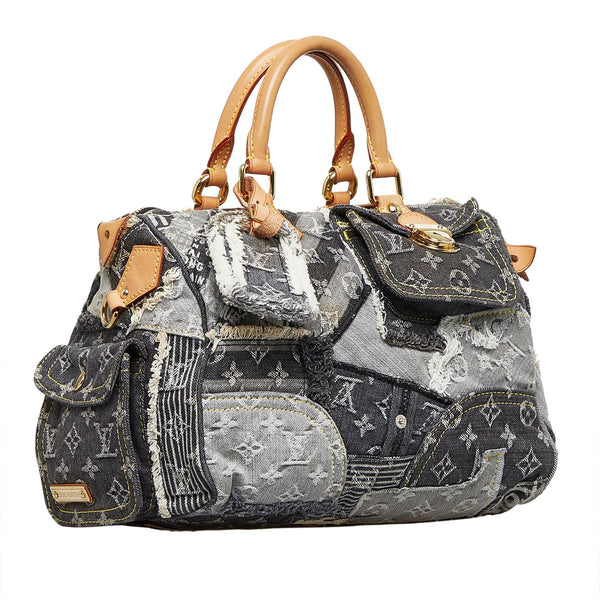 Buy Louis Vuitton Limited Edition Patchwork Speedy Bag Denim 3111801
