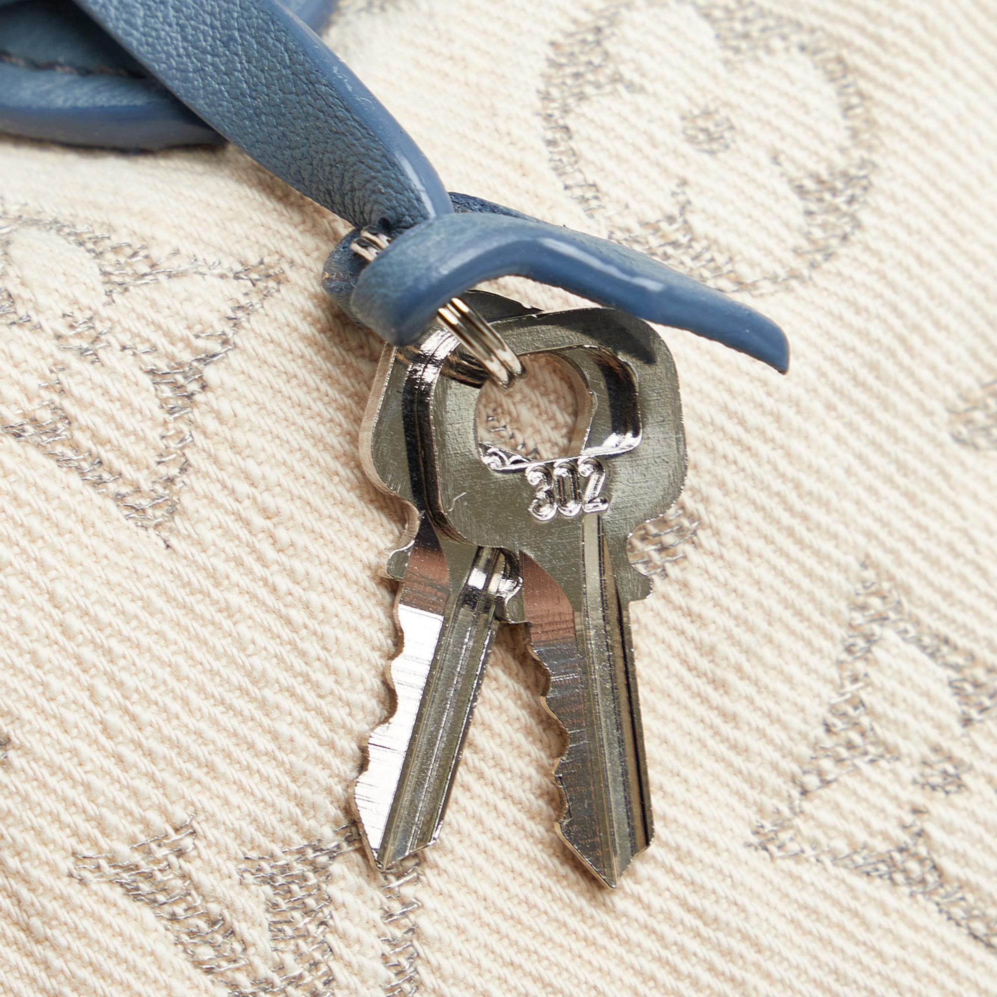 Louis Vuitton Monogram Denim Speedy Round GM (SHG-hkKBS6)