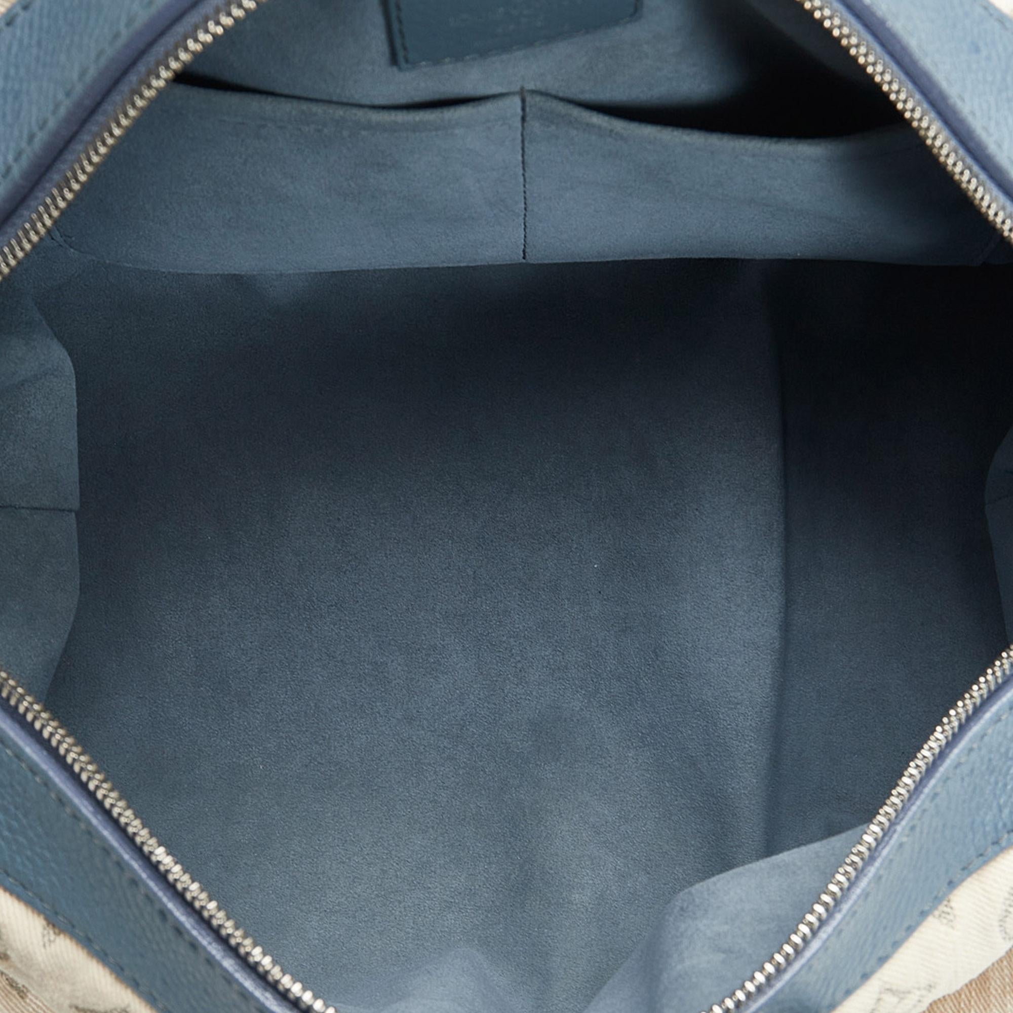 Louis Vuitton Monogram Denim Speedy Round GM (SHG-hkKBS6)