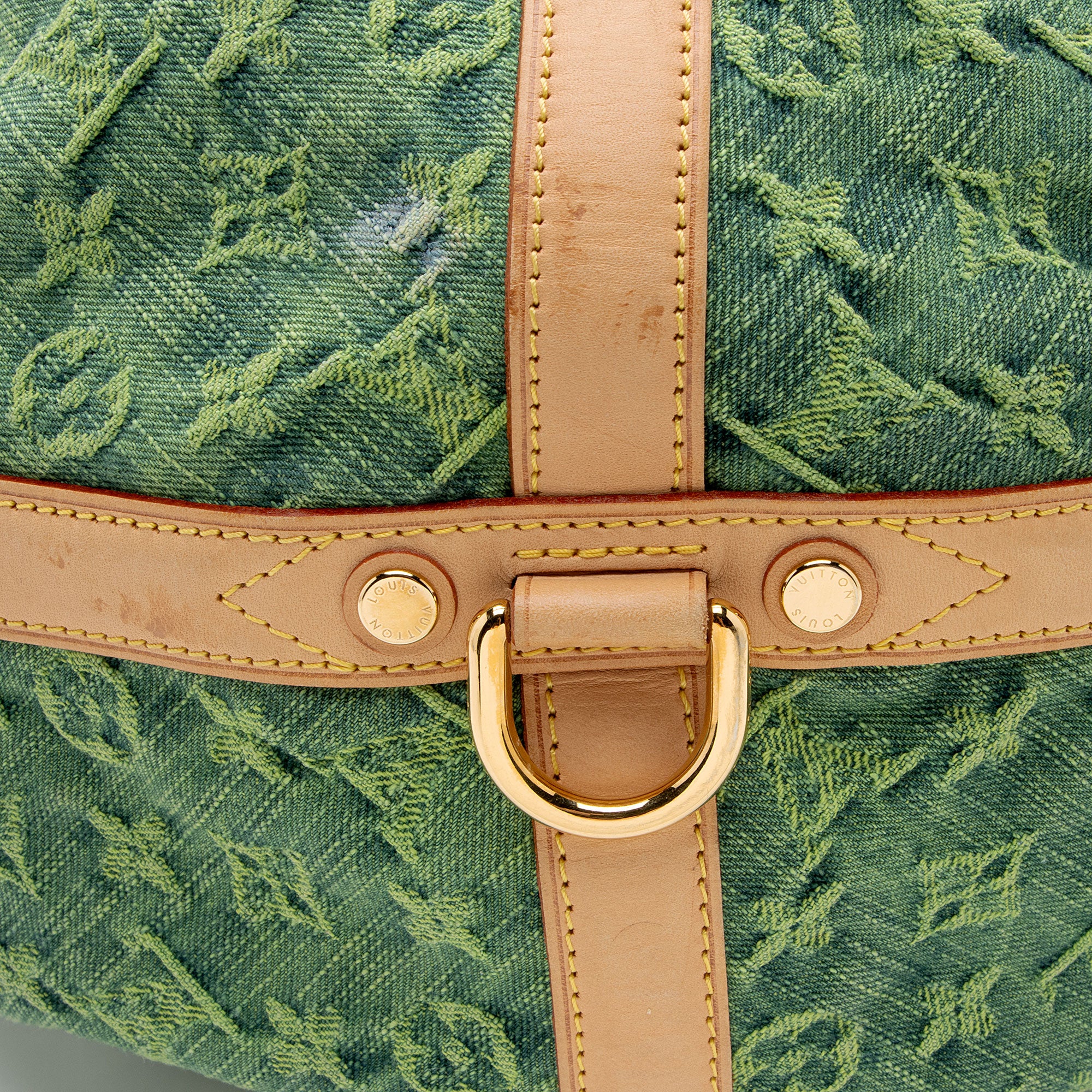 Louis Vuitton Monogram Denim Sunburst PM Shoulder Bag (SHF-P5f2fH)