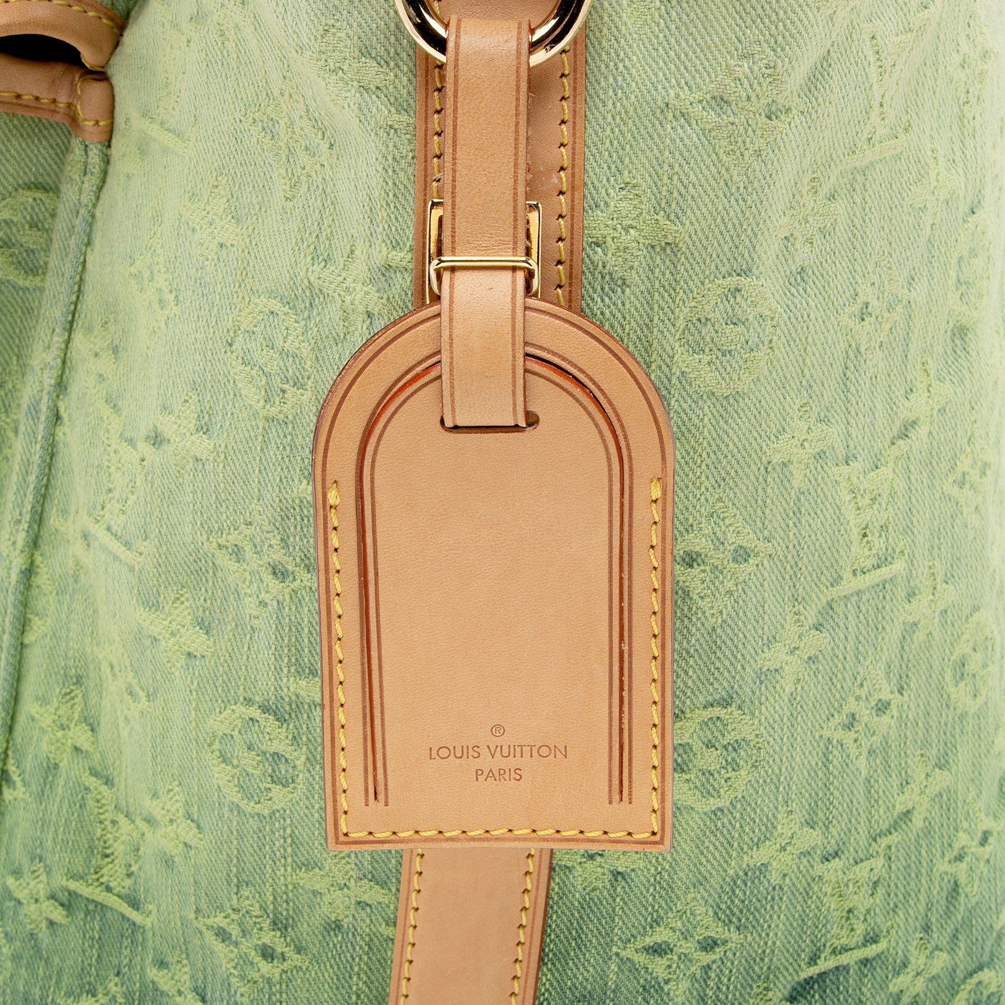 Louis Vuitton Monogram Denim Sunburst PM Shoulder Bag (SHF-P5f2fH)