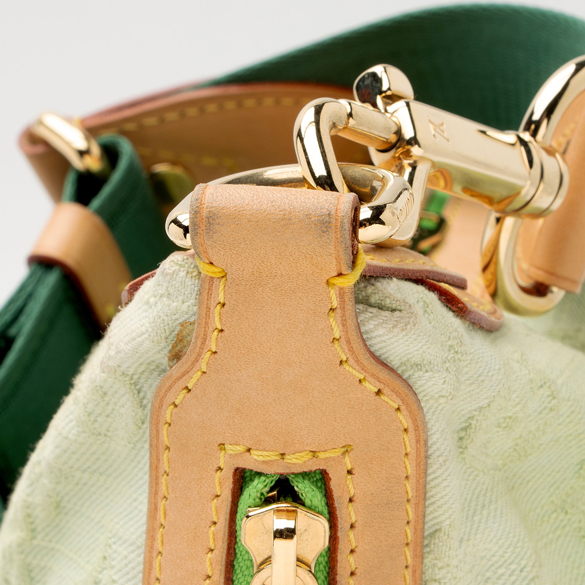 Louis Vuitton Monogram Denim Sunburst PM Shoulder Bag (SHF-P5f2fH)