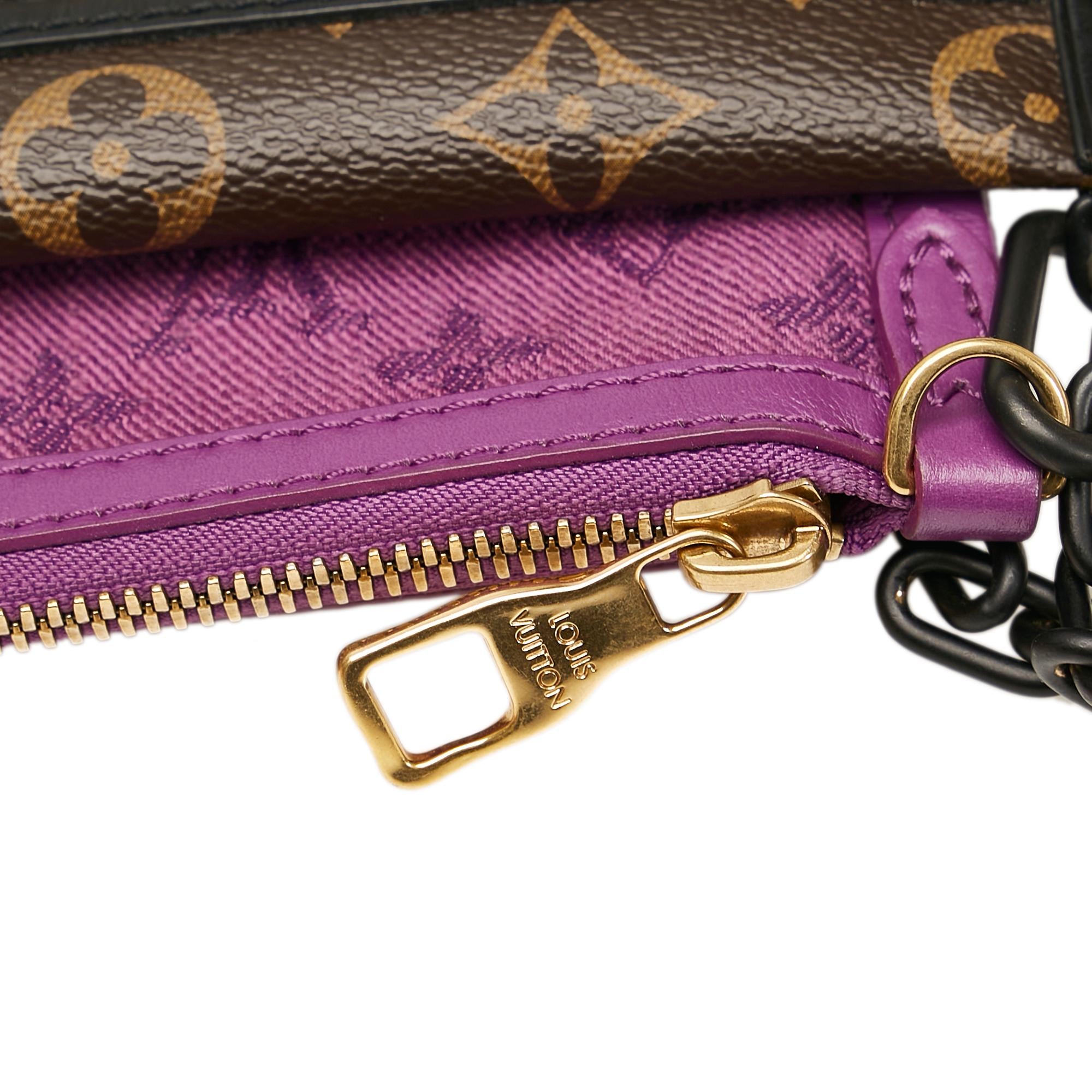Louis Vuitton Monogram Double Flat Messenger (SHG-gNIeGV)