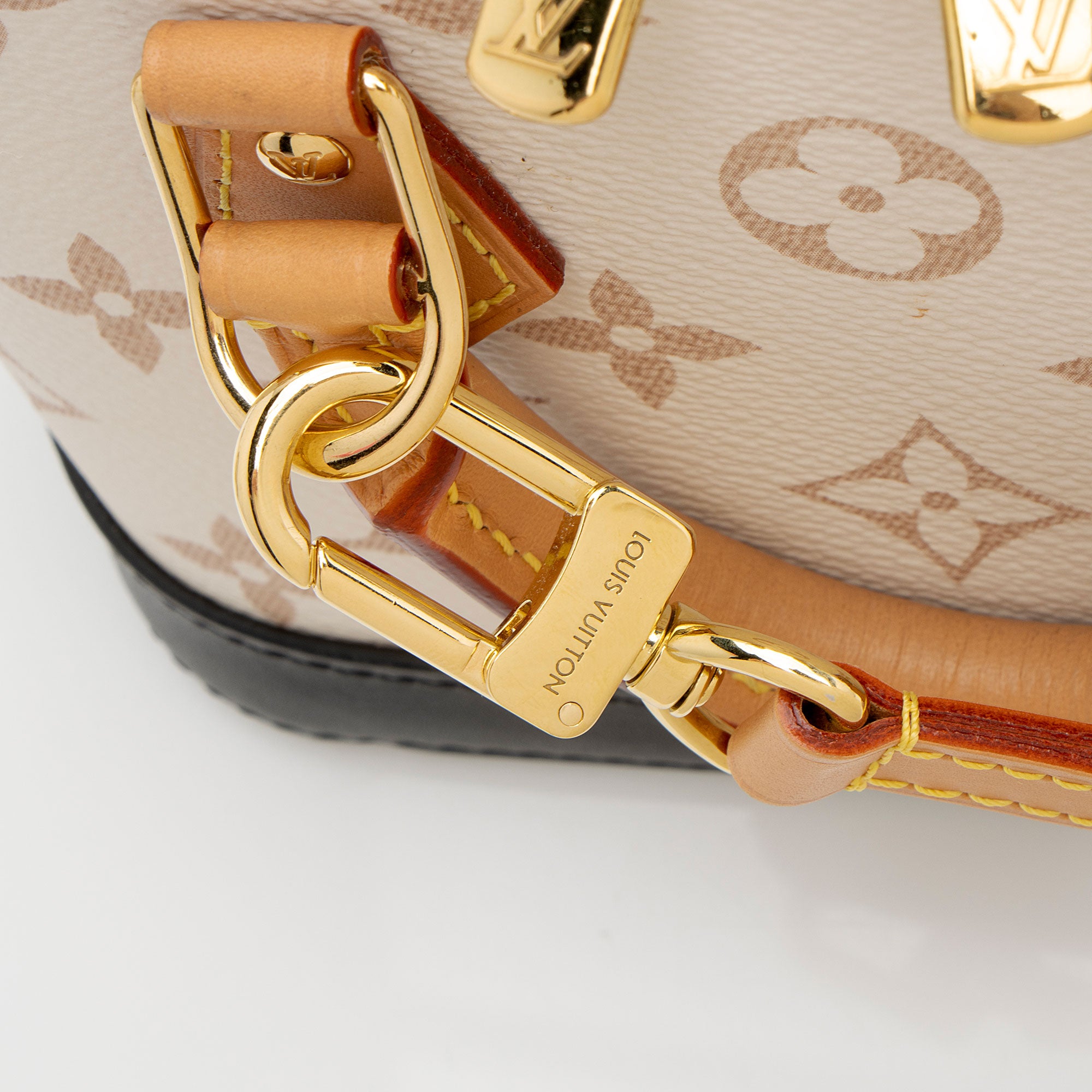 Louis Vuitton Monogram Dune Nano Alma Satchel (SHF-8C72bU)