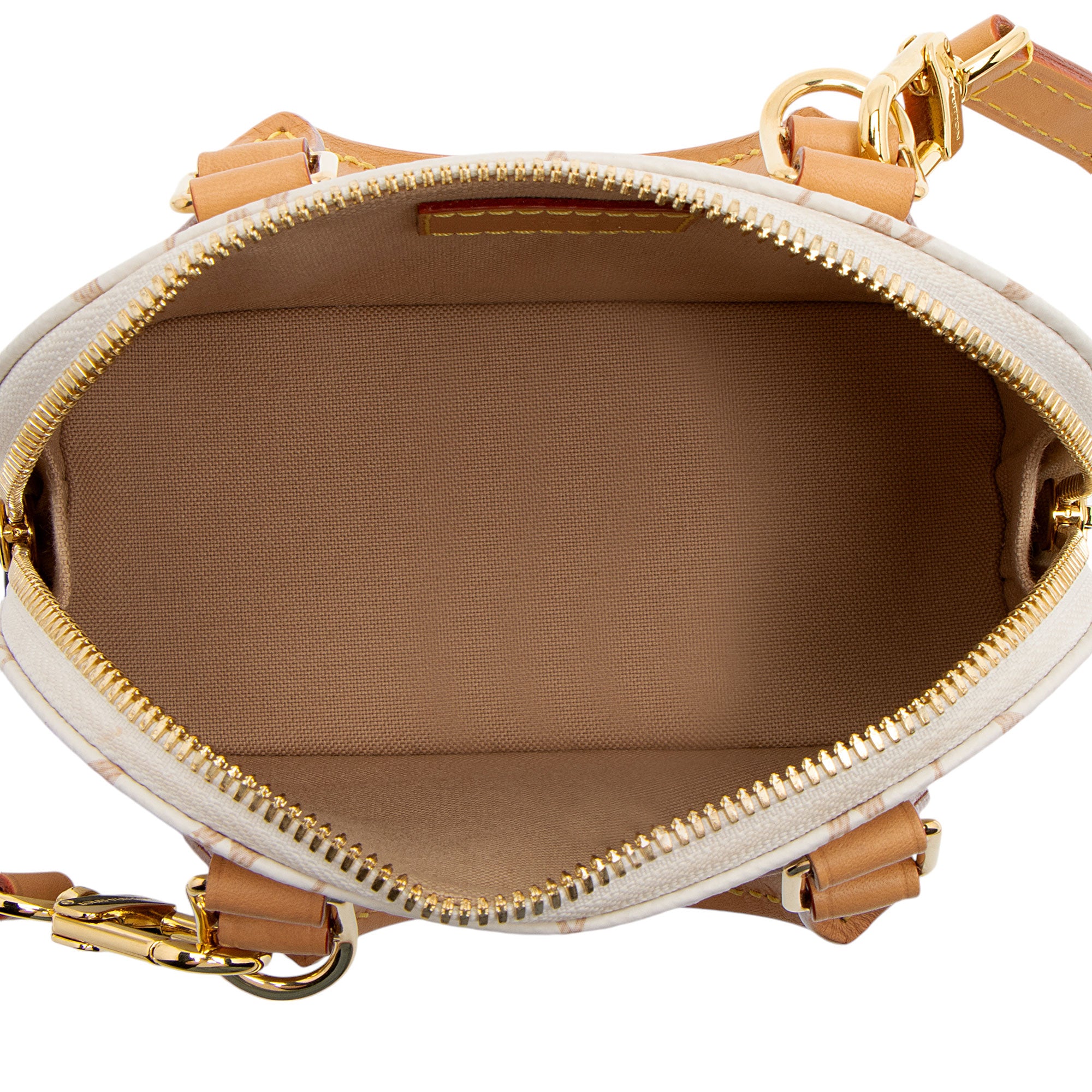 Louis Vuitton Monogram Dune Nano Alma Satchel (SHF-8C72bU)