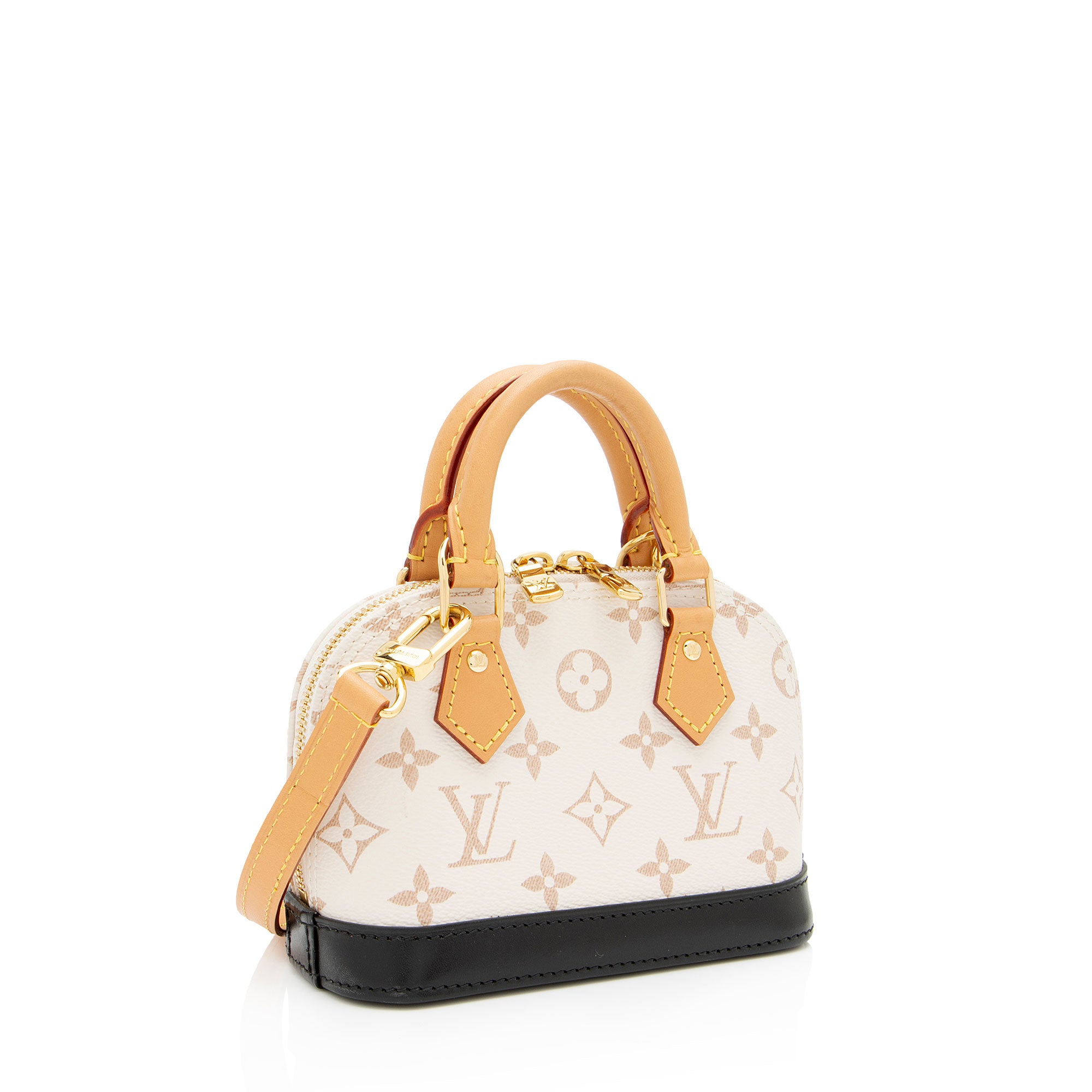 Louis Vuitton Monogram Dune Nano Alma Satchel (SHF-8C72bU)