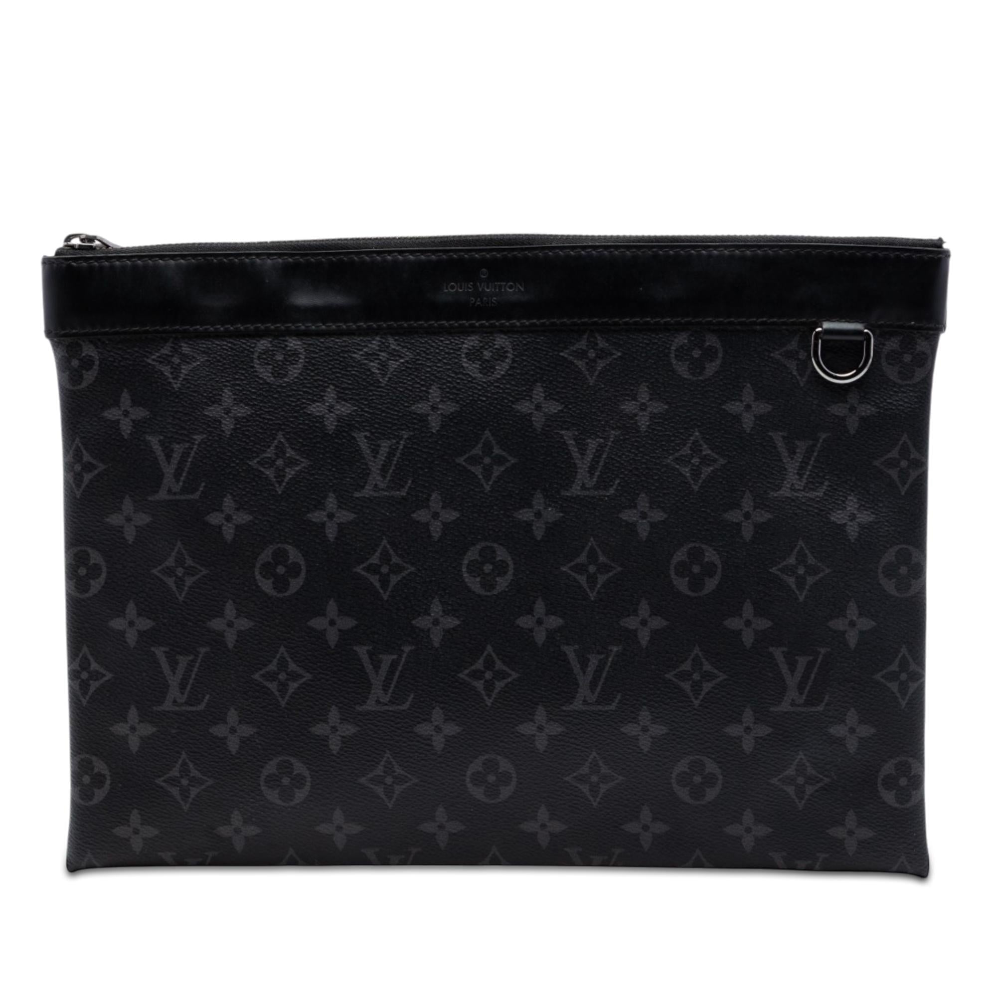 Louis Vuitton Monogram Eclipse Discovery Pochette GM