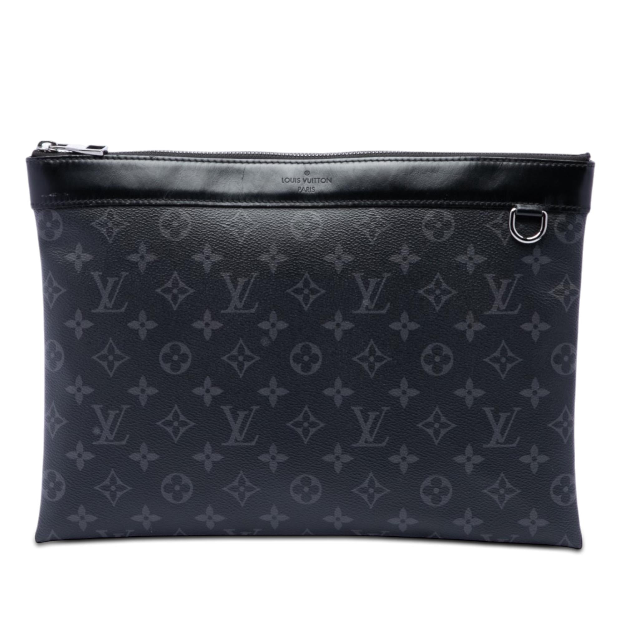 Louis Vuitton Monogram Eclipse Discovery Pochette GM