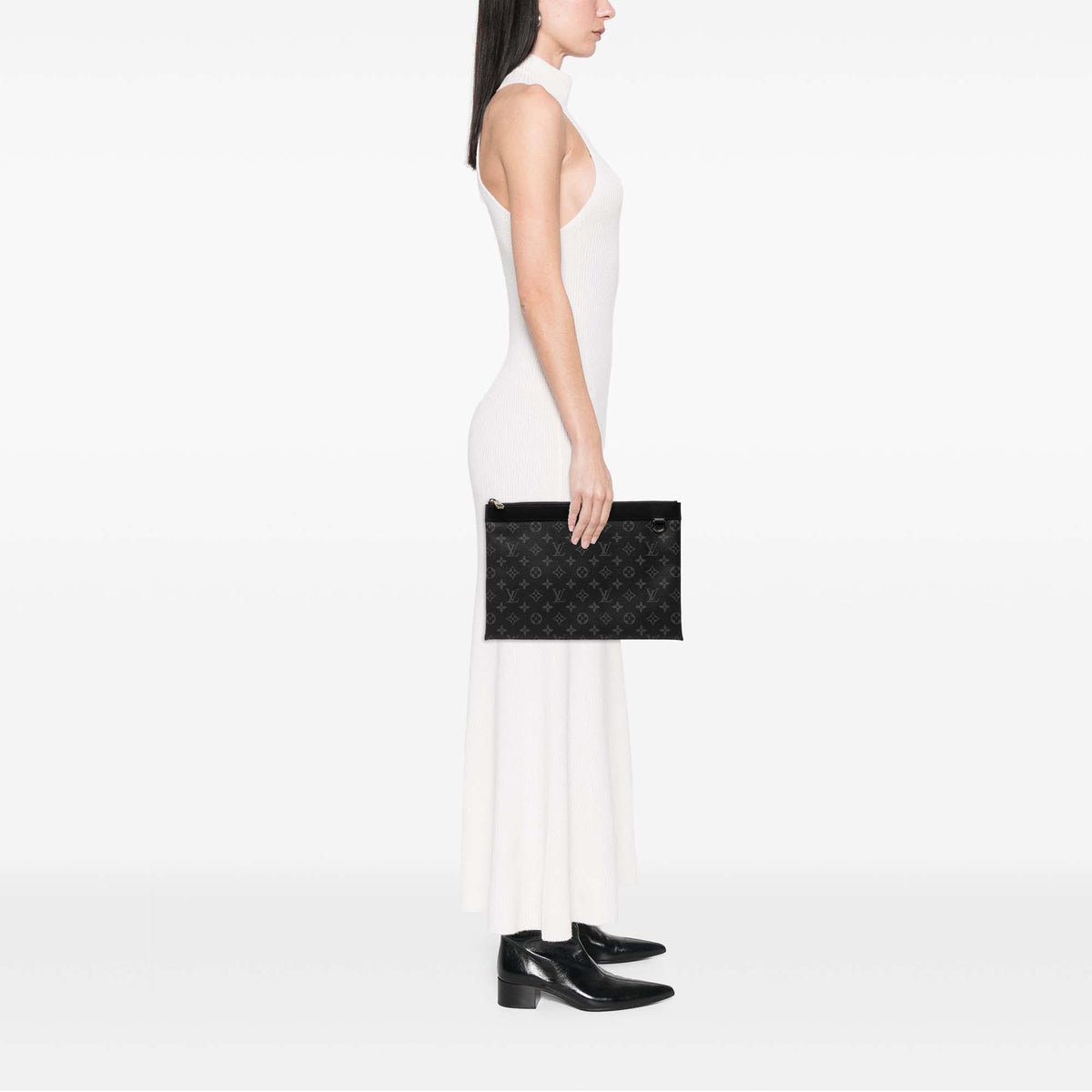 Louis Vuitton Monogram Eclipse Discovery Pochette GM