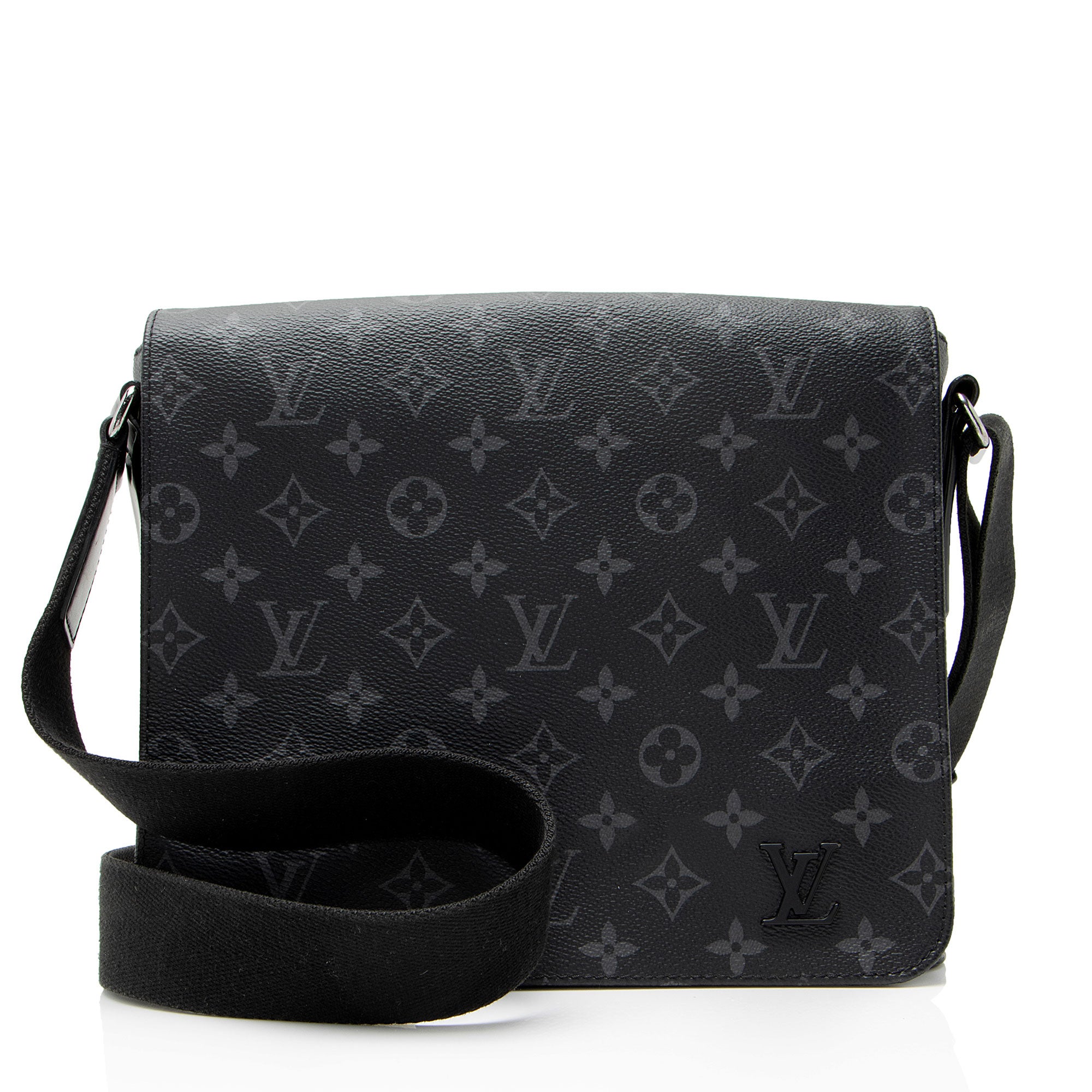 Louis Vuitton Monogram Eclipse District PM Messenger