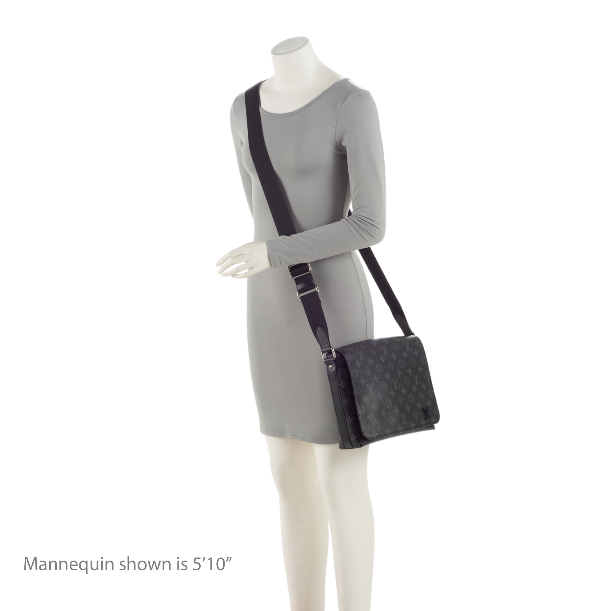 Louis Vuitton Monogram Eclipse District PM Messenger