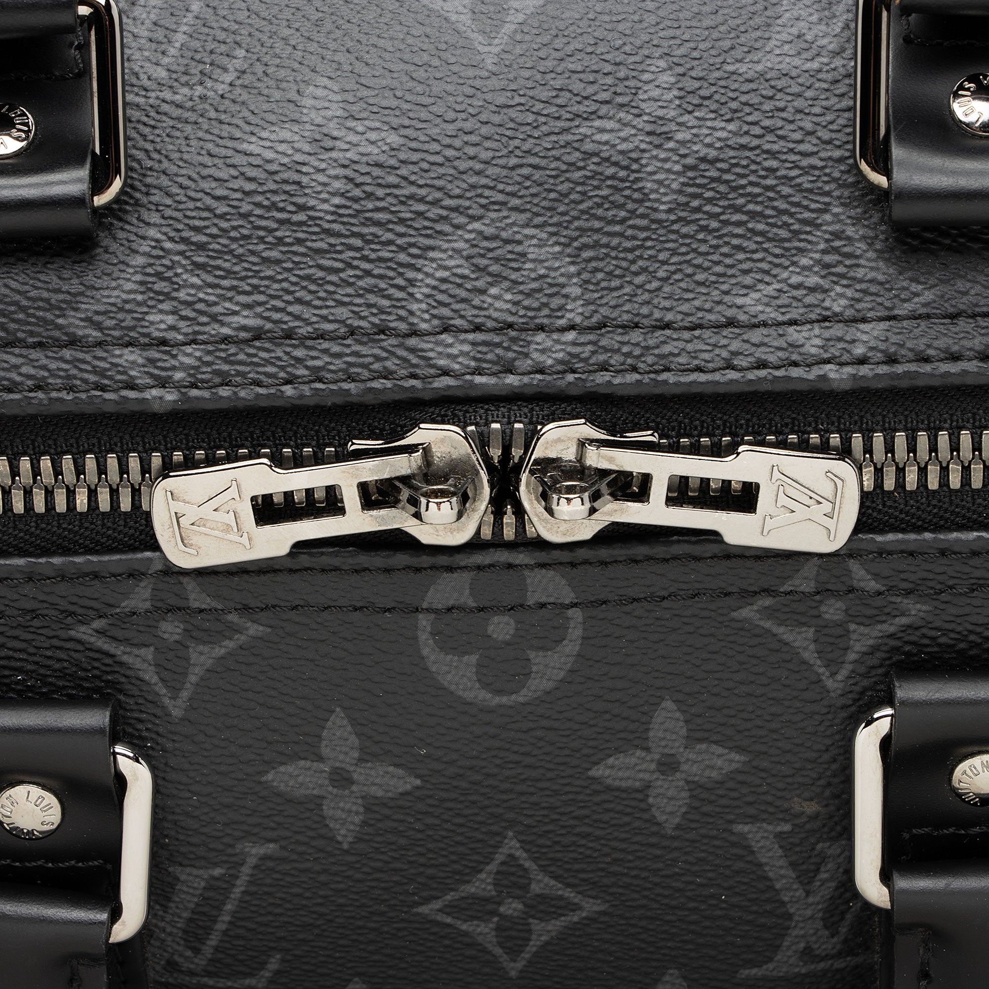 Louis Vuitton Monogram Eclipse Keepall Bandouliere 45 Duffle