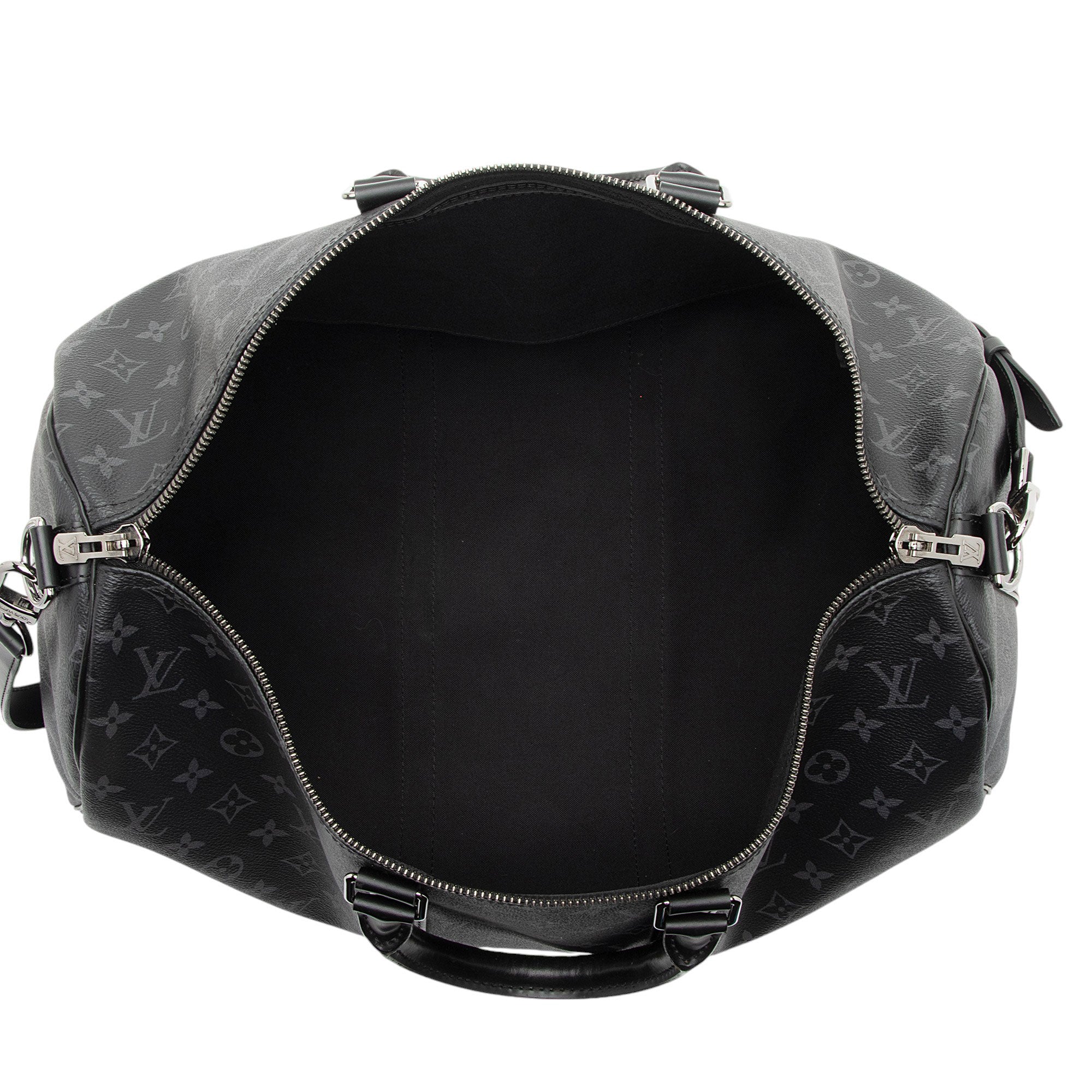 Louis Vuitton Monogram Eclipse Keepall Bandouliere 45 Duffle