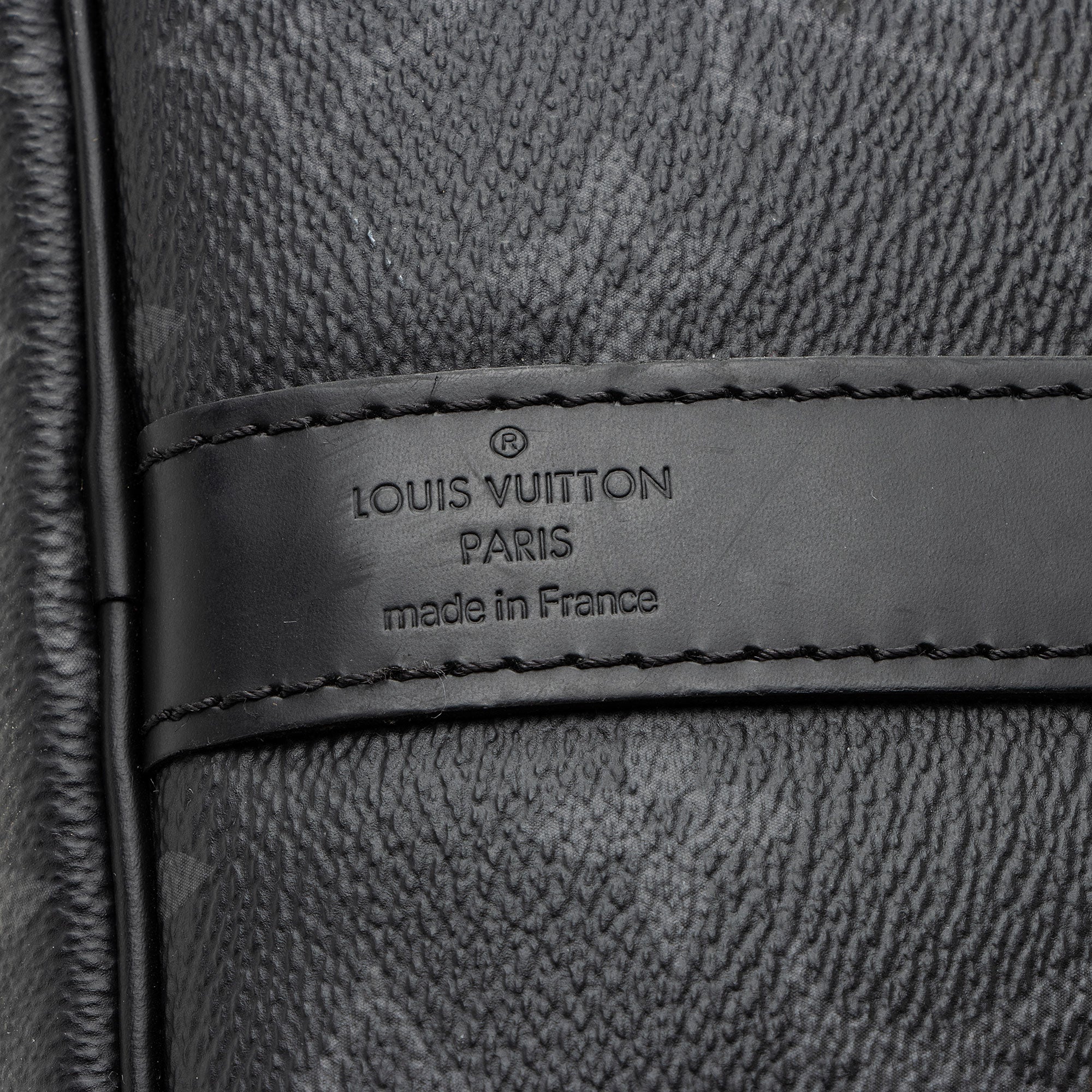 Louis Vuitton Monogram Eclipse Keepall Bandouliere 45 Duffle
