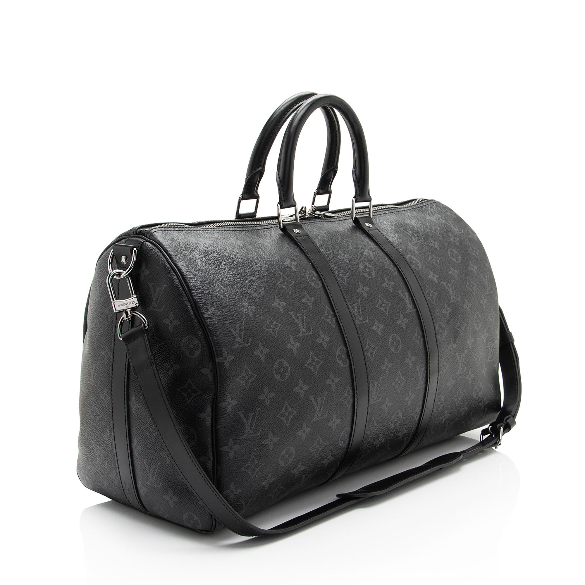 Louis Vuitton Monogram Eclipse Keepall Bandouliere 45 Duffle
