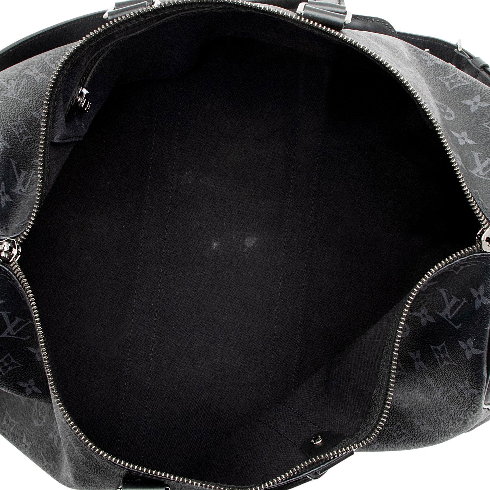 Louis Vuitton Monogram Eclipse Keepall Bandouliere 45 Duffle