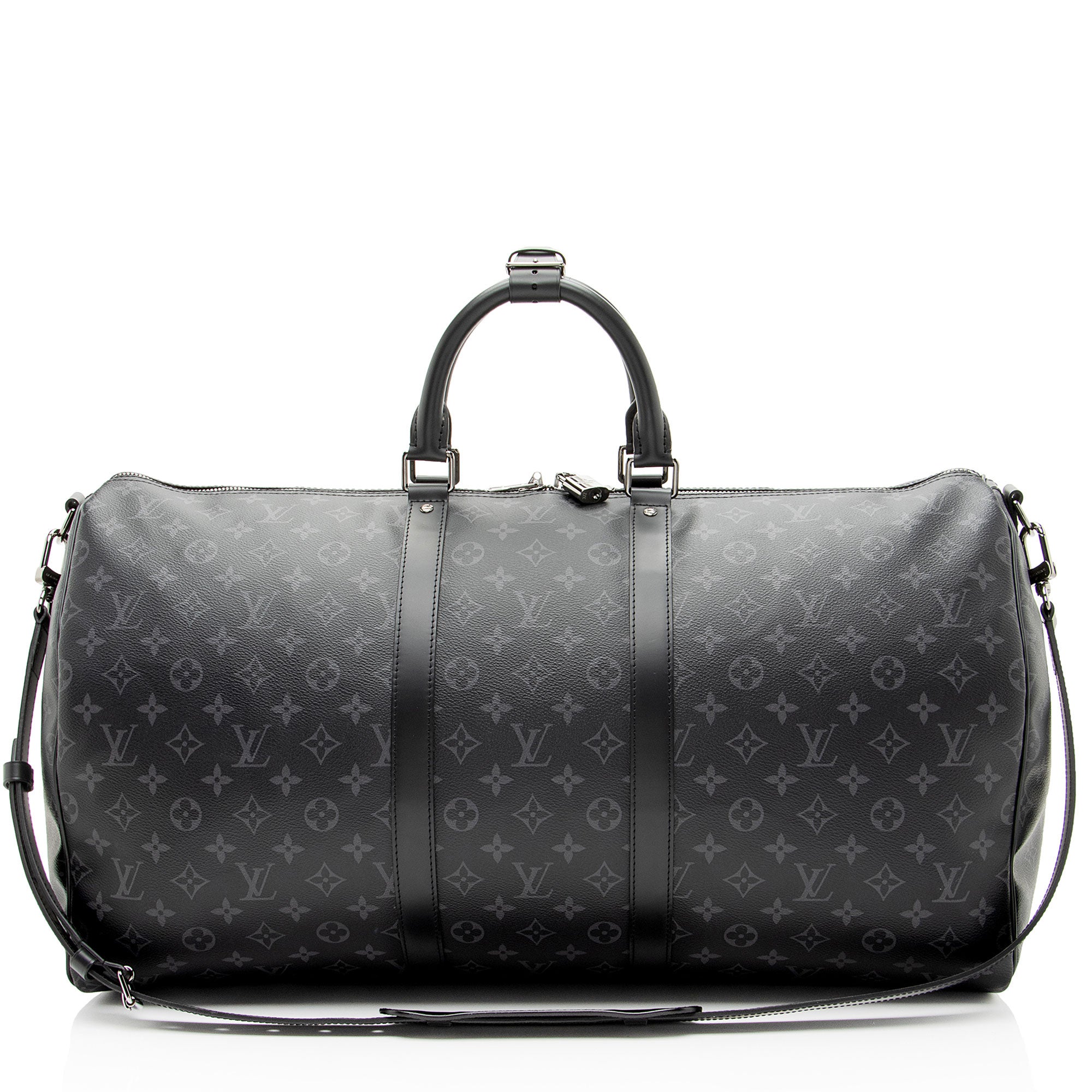 Louis Vuitton Monogram Eclipse Keepall Bandouliere 55 Duffle