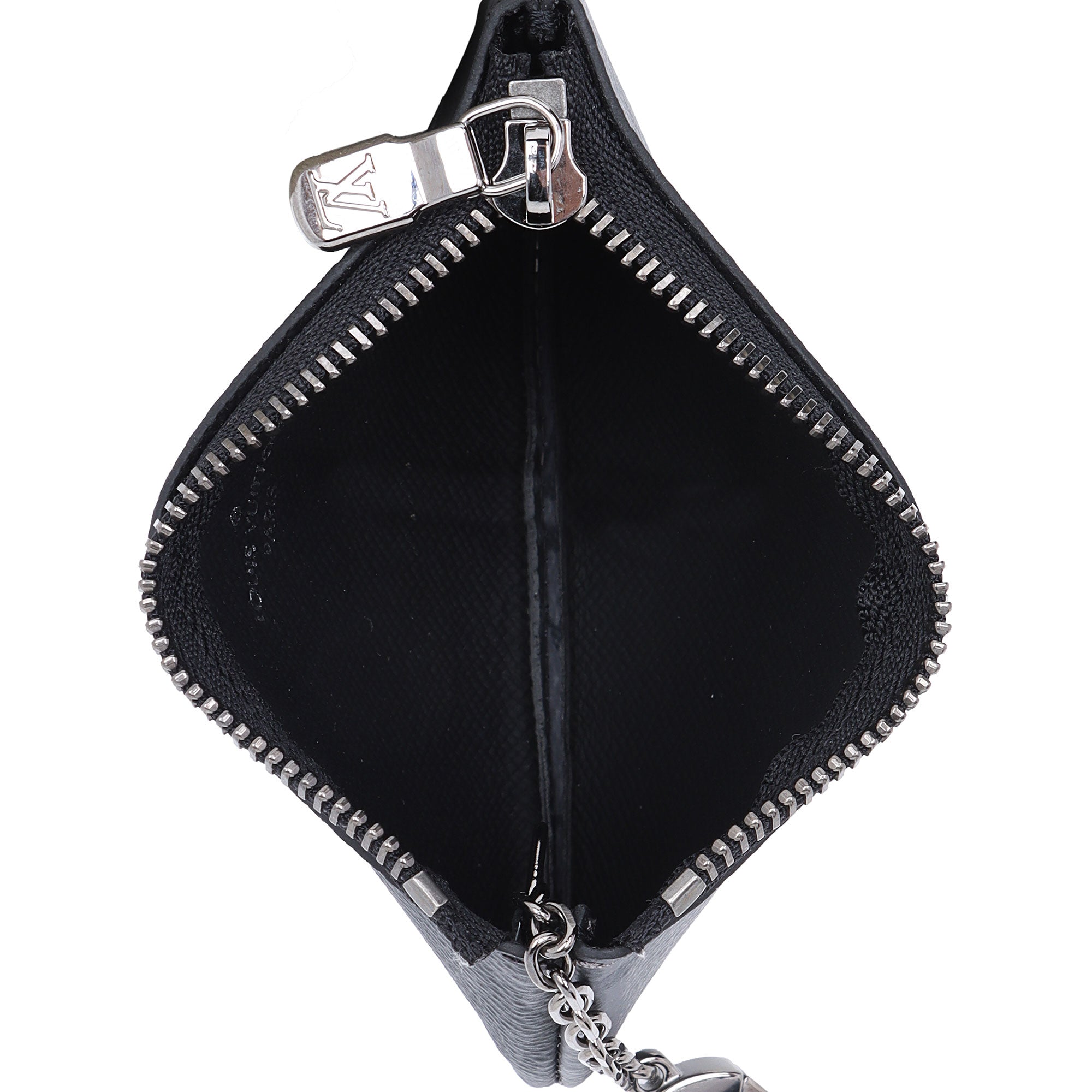 Louis Vuitton Monogram Eclipse Key Pouch (SHF-ql3XTY)