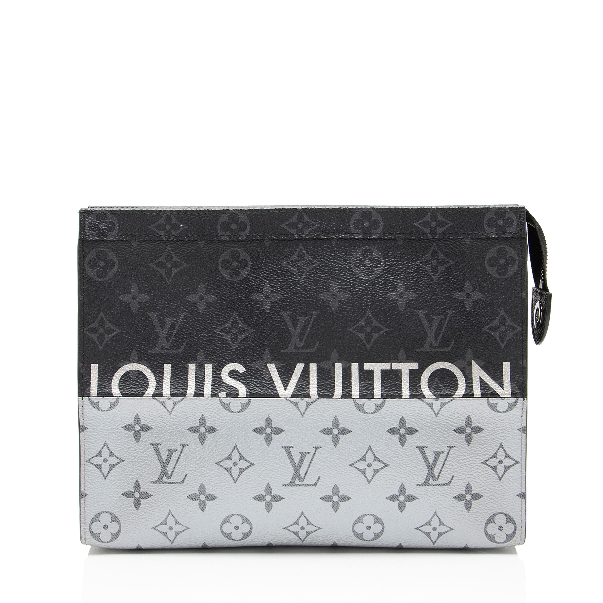 Louis Vuitton Monogram Eclipse Split Voyage MM Pochette