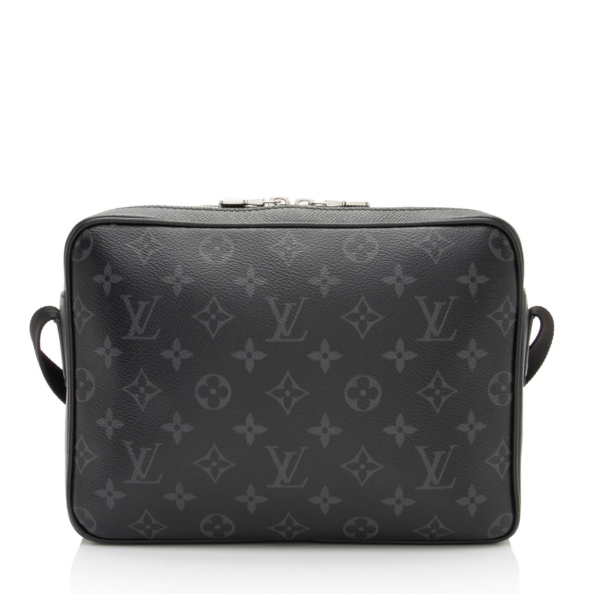 Louis Vuitton Monogram Eclipse Taiga Leather Outdoor Messenger Bag (SHF-u7xRKn)