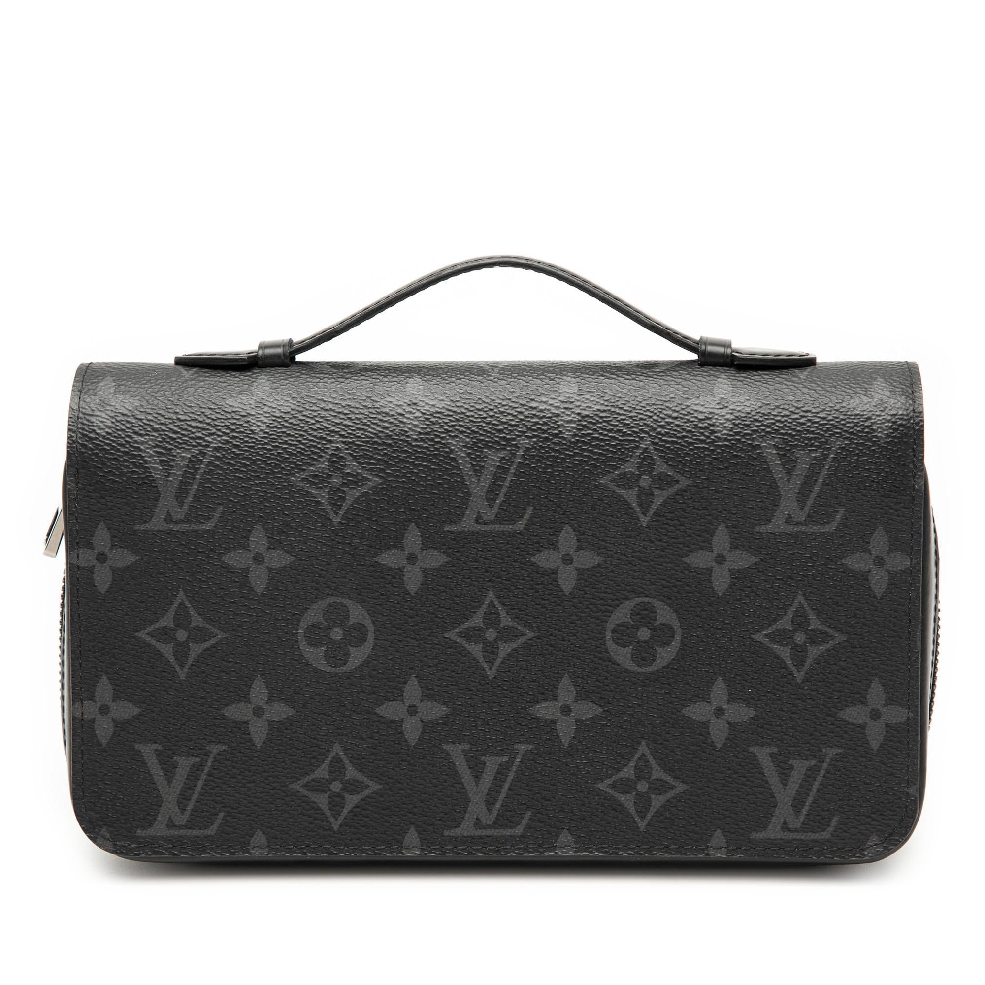 Louis Vuitton Monogram Eclipse Zippy XL Wallet