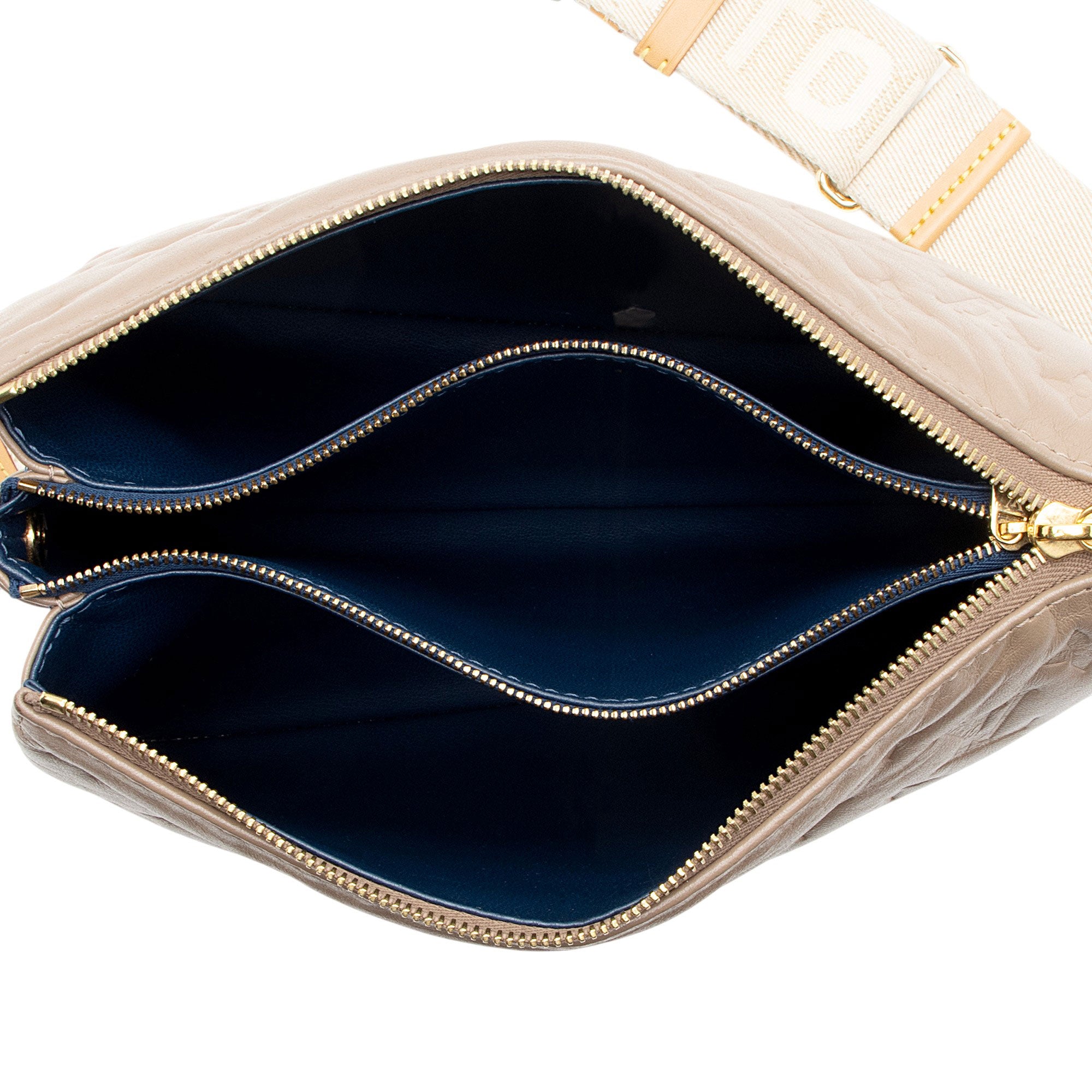 Louis Vuitton Monogram Embossed Lambskin Coussin PM Shoulder Bag