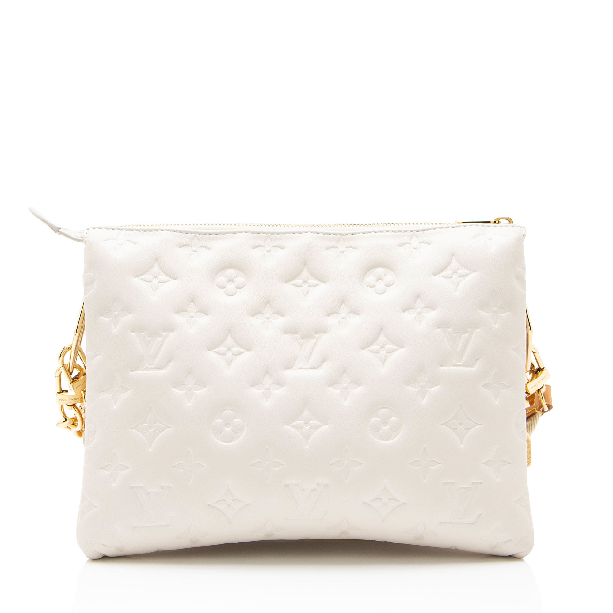 Louis Vuitton Monogram Embossed Lambskin Coussin PM Shoulder Bag