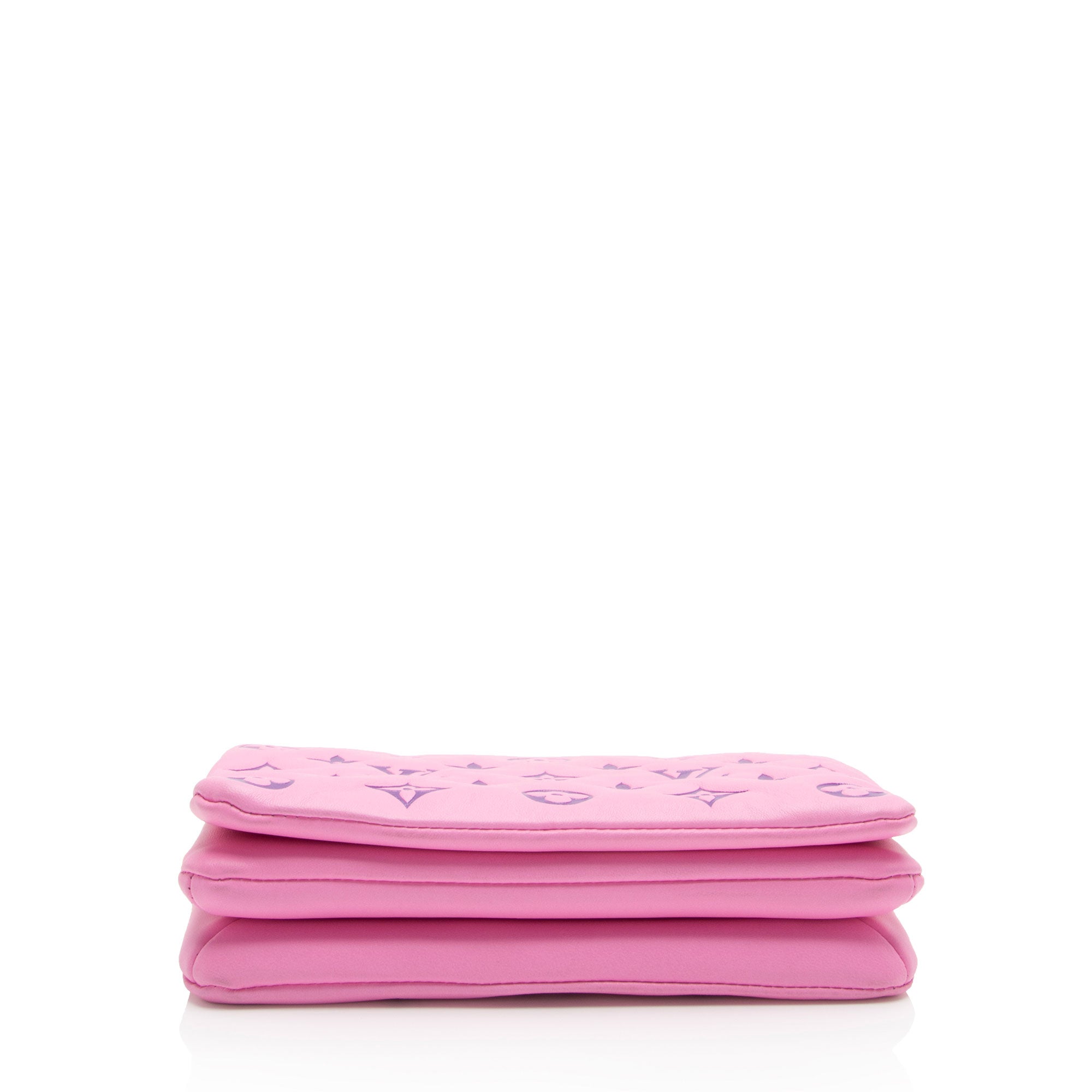 Louis Vuitton Monogram Embossed Lambskin Coussin Pochette (SHF-oTUif1)