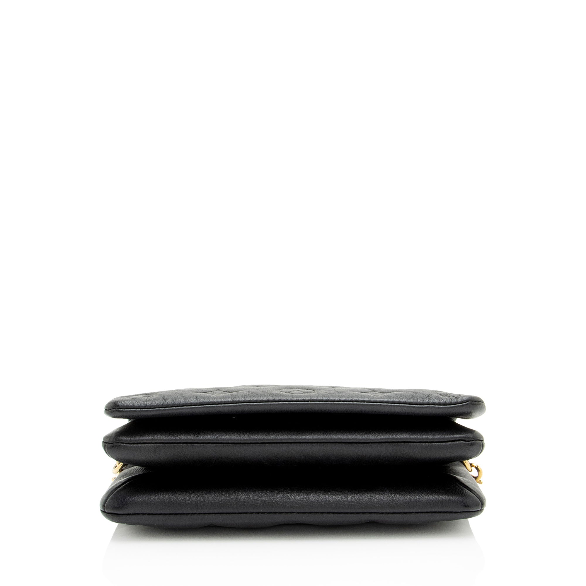 Louis Vuitton Monogram Embossed Lambskin Coussin Pochette