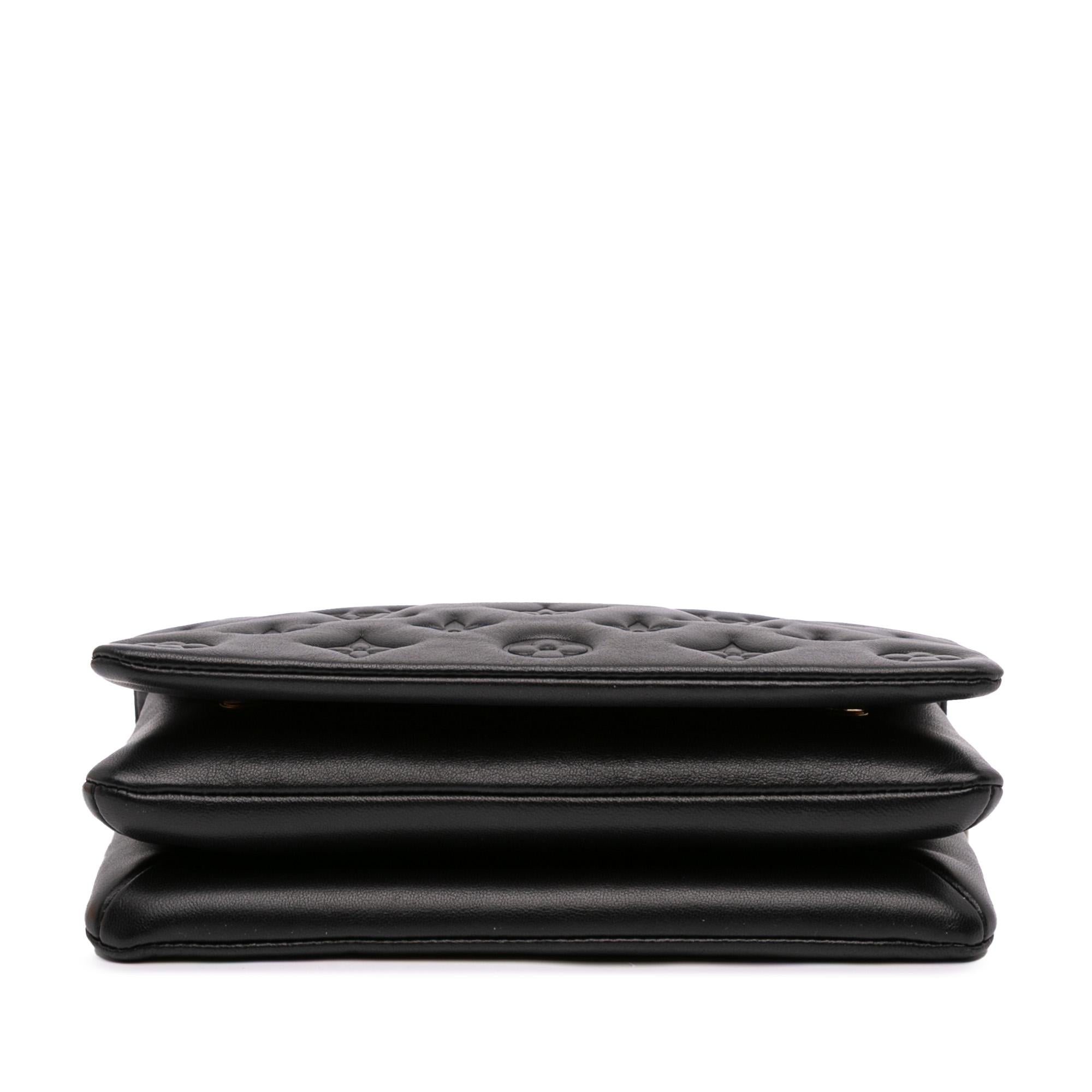 Louis Vuitton Monogram Embossed Pochette Coussin