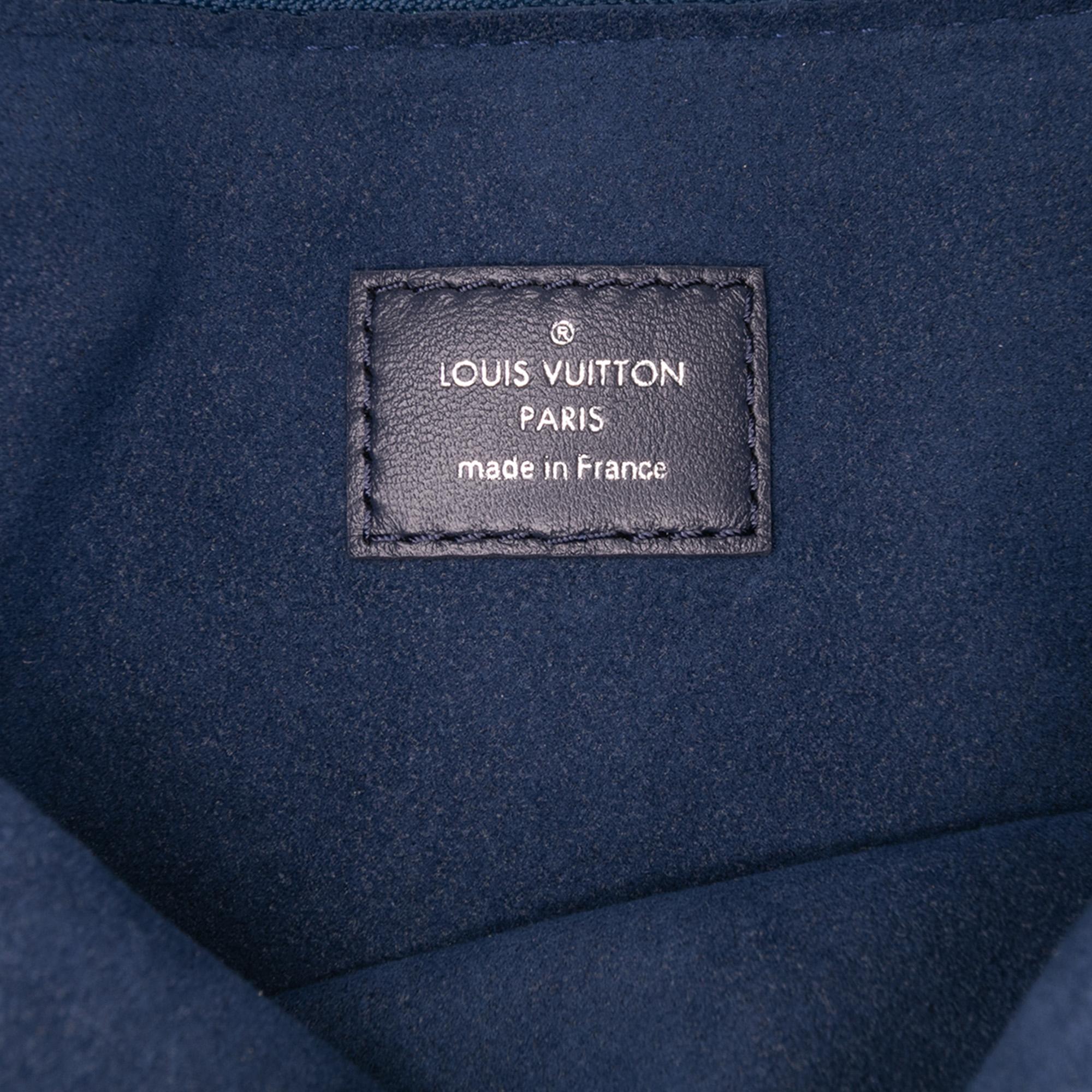 Louis Vuitton Monogram Embossed Puffy Lambskin Coussin PM