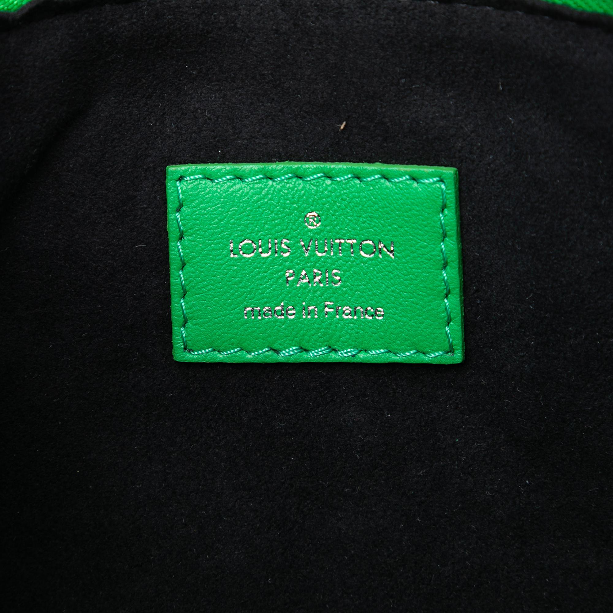 Louis Vuitton Monogram Embossed Puffy Lambskin Coussin PM