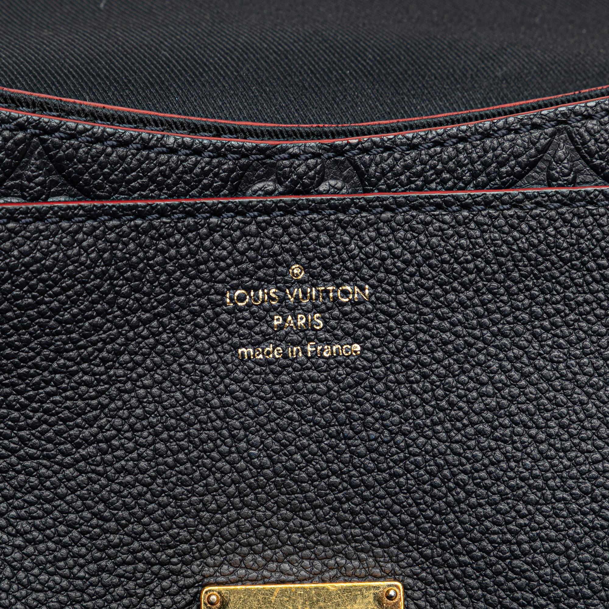 Louis Vuitton Monogram Empreinte Blanche BB