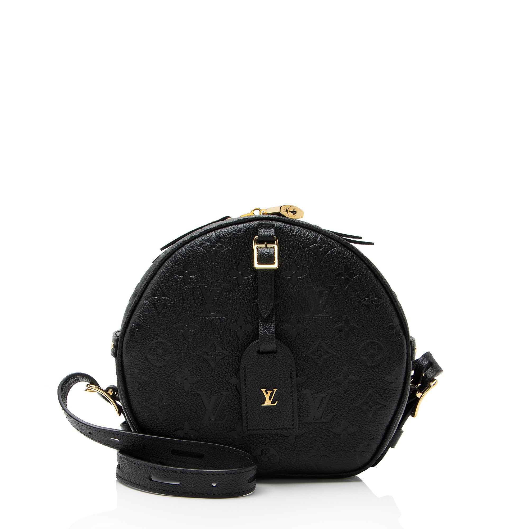 Louis Vuitton Monogram Empreinte Boite Chapeau Souple MM Shoulder Bag