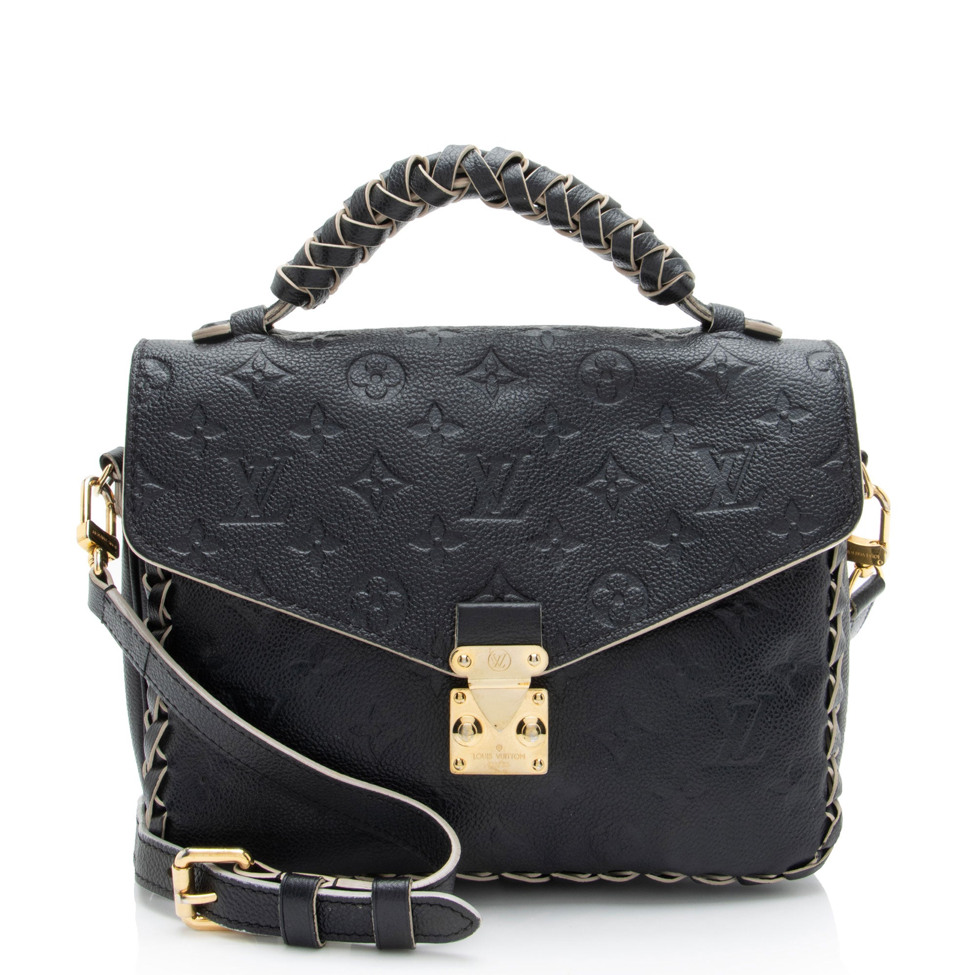 Louis Vuitton Monogram Empreinte Braided Pochette Metis Shoulder Bag