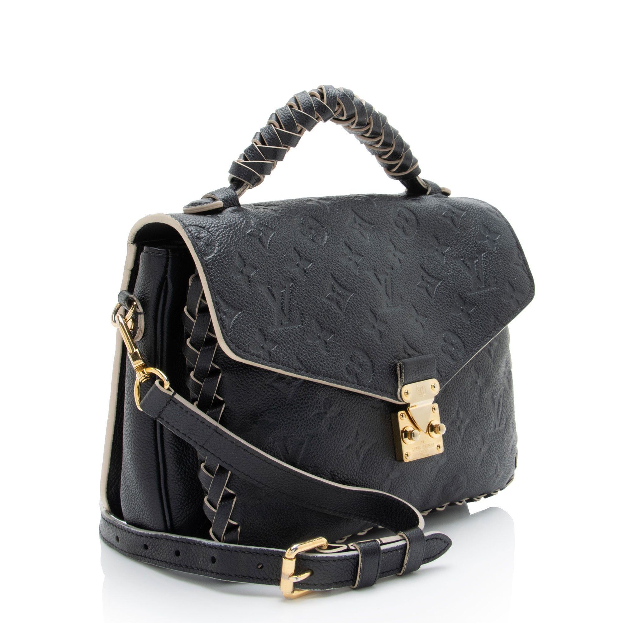 Louis Vuitton Monogram Empreinte Braided Pochette Metis Shoulder Bag