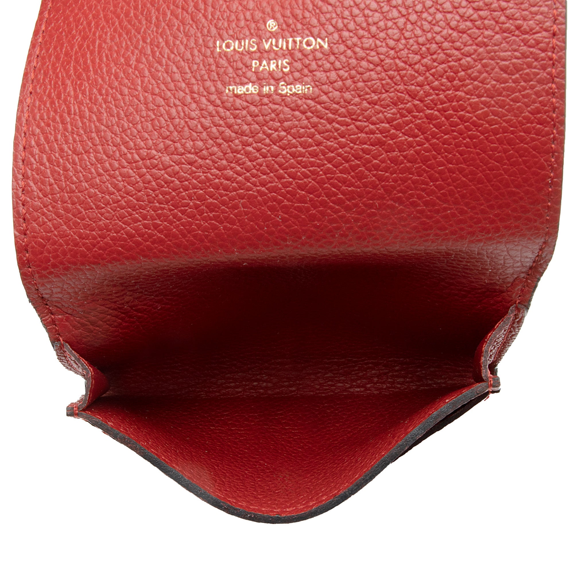 Louis Vuitton Monogram Empreinte Business Card Holder (SHF-vM4fYS)