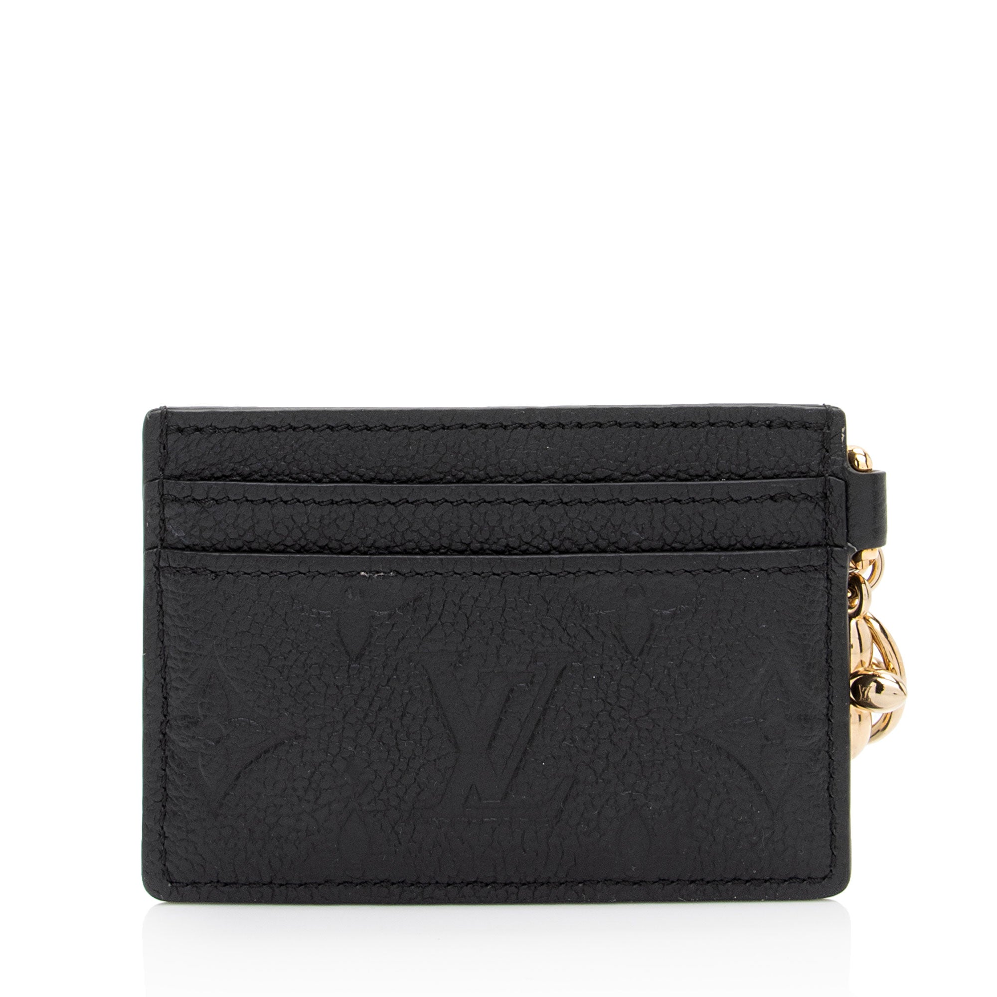 Louis Vuitton Monogram Empreinte Charms Card Holder (SHF-2I07IH)