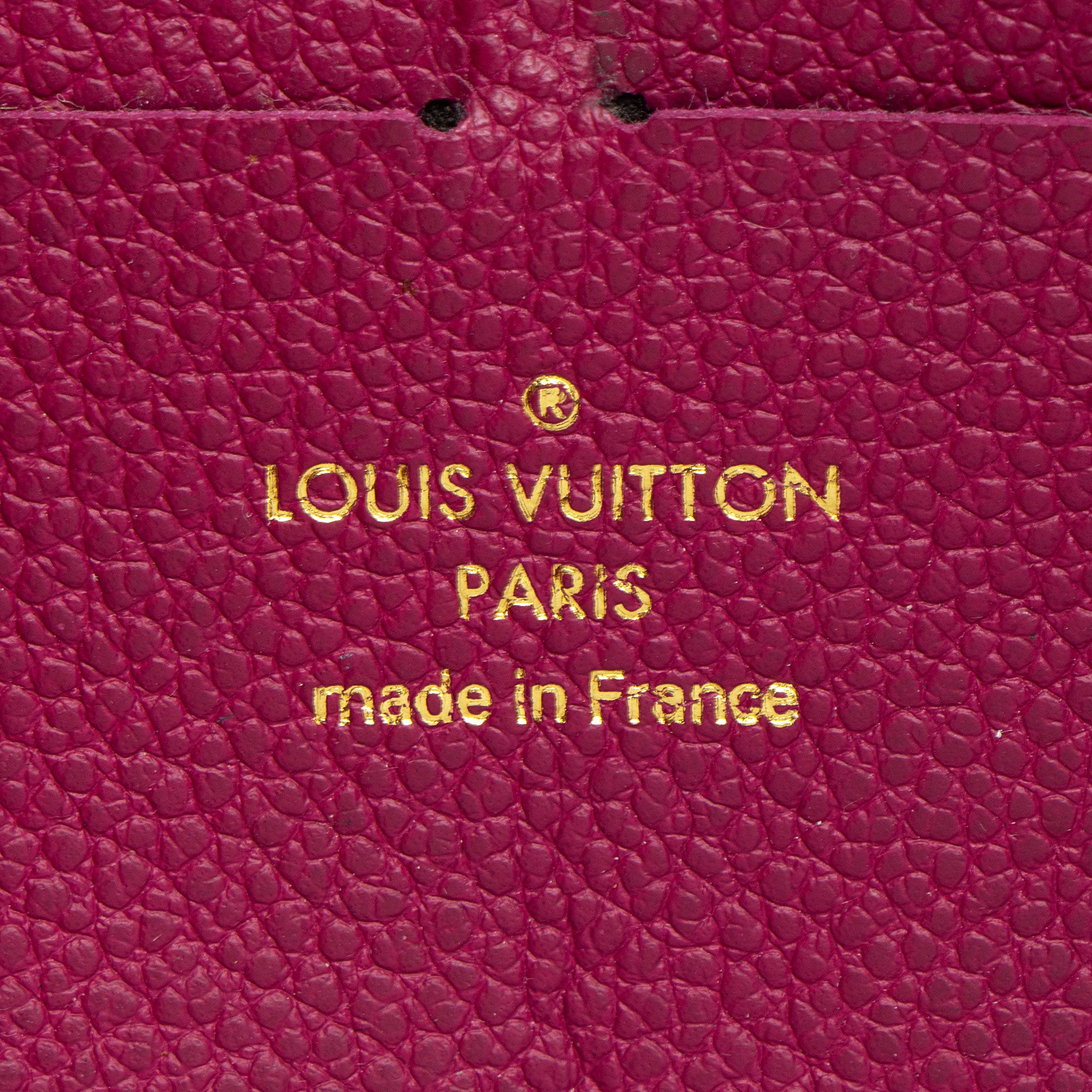 Louis Vuitton Monogram Empreinte Clemence Wallet